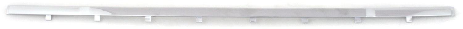AM 745LI 02-05 FRONT BUMPER BRACKET License Base Cover Chrome SKU REPB019502 Partslink BM1068108 OEM 51117033400