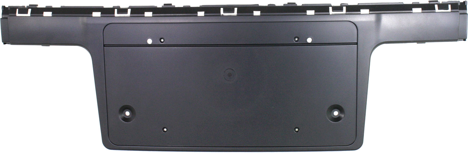 AM 745LI 02-05 FRONT BUMPER BRACKET License Base Black SKU REPB019504 Partslink BM1068109 OEM 51117043451
