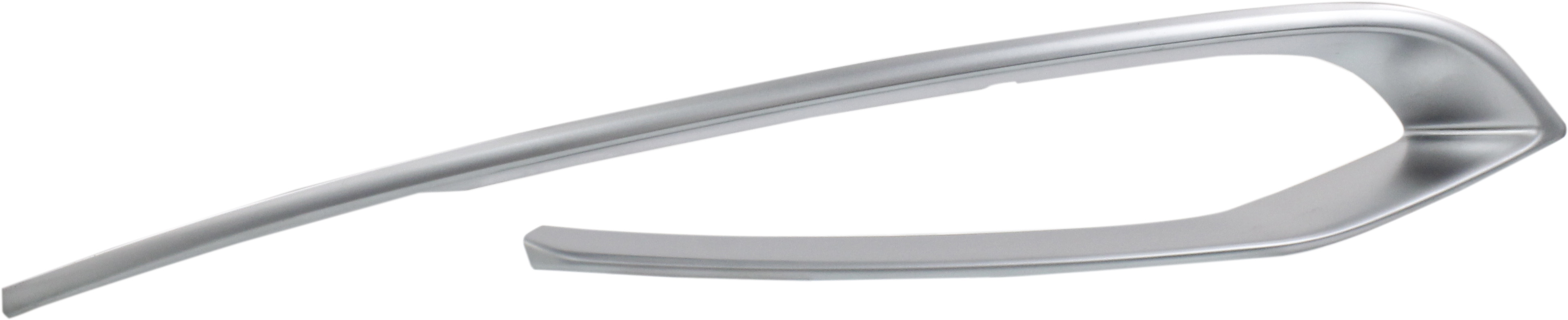 AM 5 SERIES 14-16 FRONT BUMPER GRILLE MOLDING RH Chrome Modern Line w o M Sport Pkg Sedan SKU REPB020305 Partslink BM1047132 OEM 51117331768
