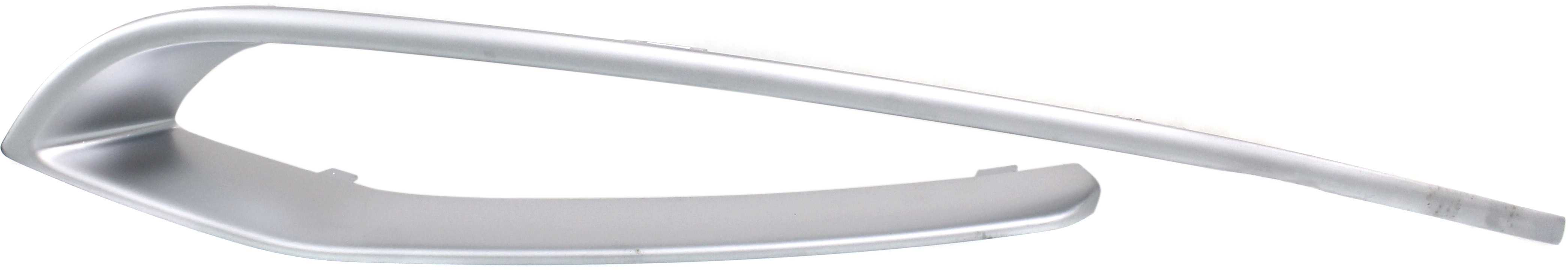 AM 5 SERIES 14-16 FRONT BUMPER GRILLE MOLDING LH Chrome Modern Line w o M Sport Pkg Sedan SKU REPB020306 Partslink BM1046132 OEM 51117331767