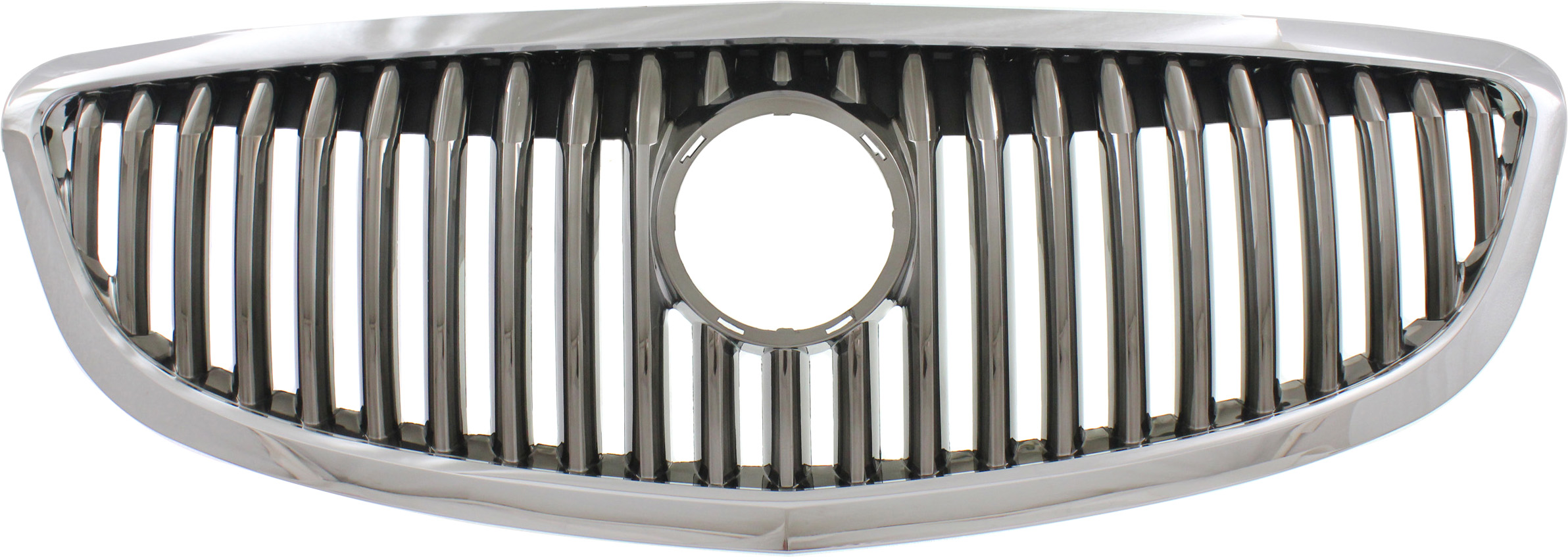 AM ENCLAVE 08-12 GRILLE Plastic Chrome Shell and Insert SKU REPB070105 Partslink GM1200628 OEM 20828544