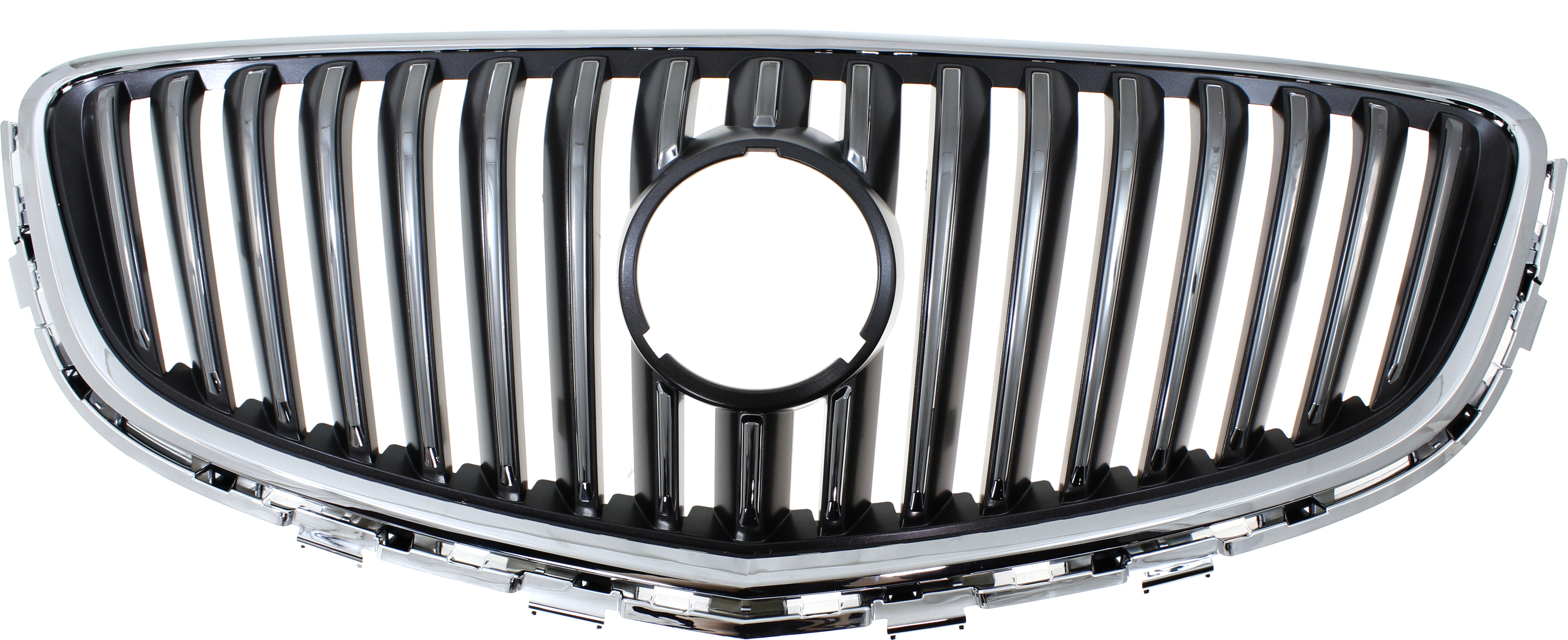 AM VERANO 12-17 GRILLE Chrome Shell and Insert w o Emblem 15-17 Type 1 CAPA SKU REPB070128Q Partslink GM1200650C OEM 23172630