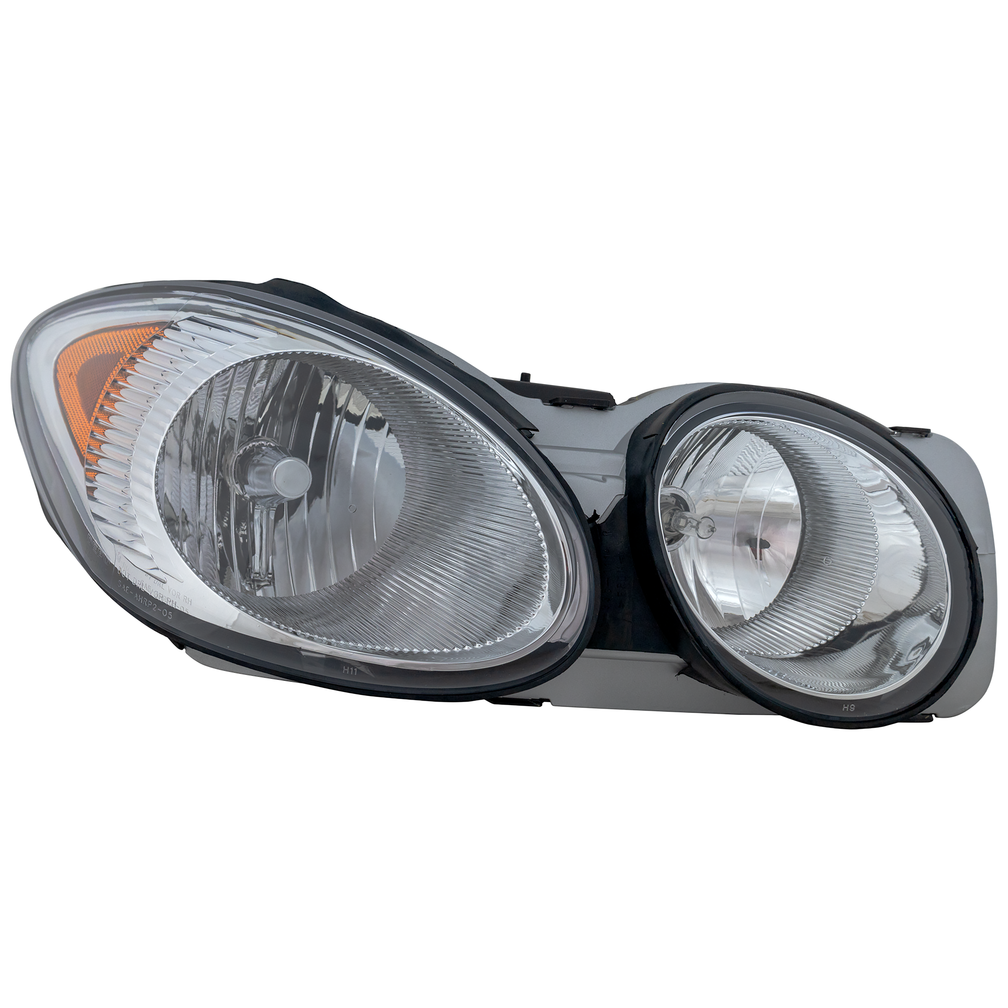 AM LACROSSE ALLURE 08-09 HEAD LAMP RH Assembly Halogen CAPA SKU REPB100107Q Partslink GM2503341C OEM 25942065