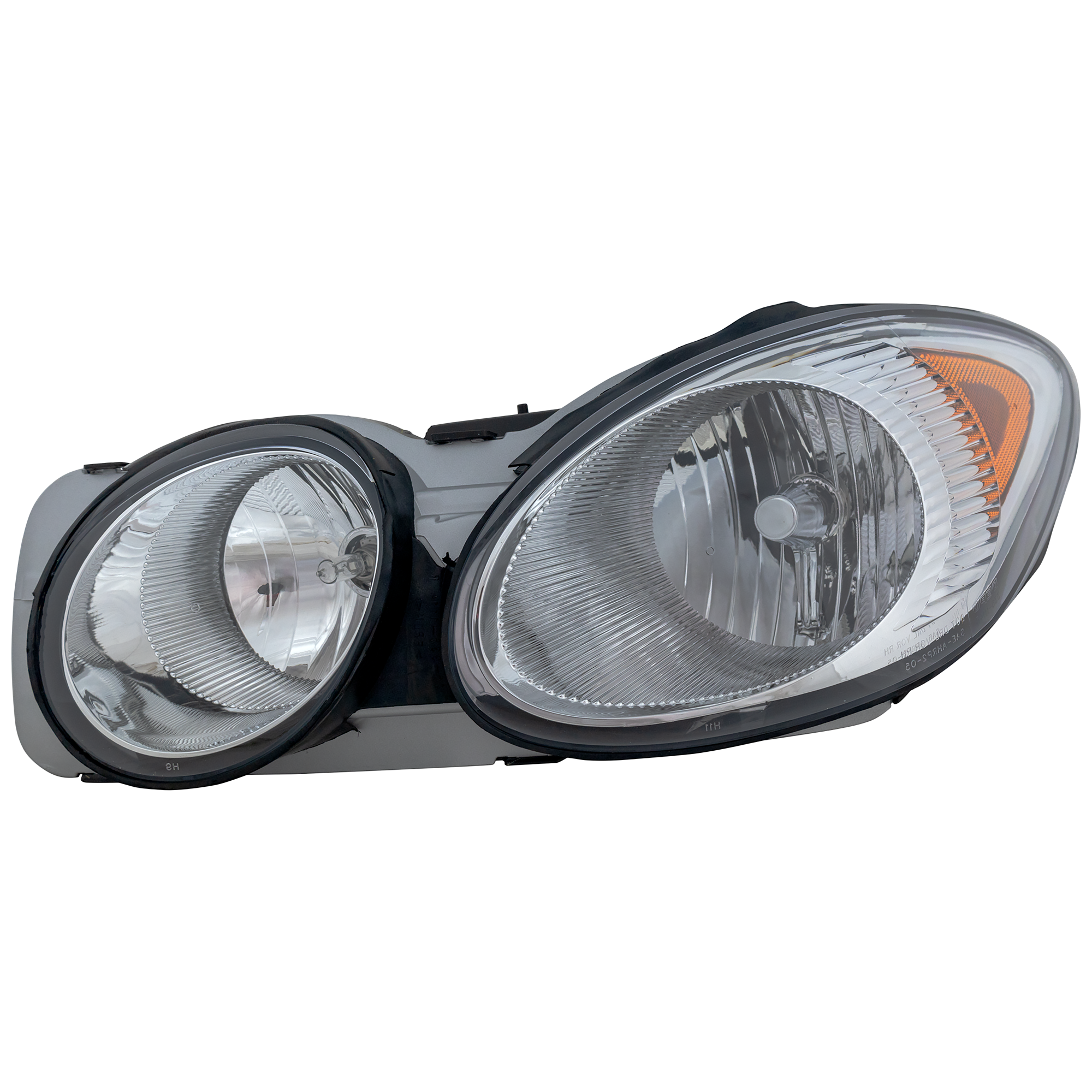 AM LACROSSE ALLURE 08-09 HEAD LAMP LH Assembly Halogen CAPA SKU REPB100108Q Partslink GM2502341C OEM 25942064
