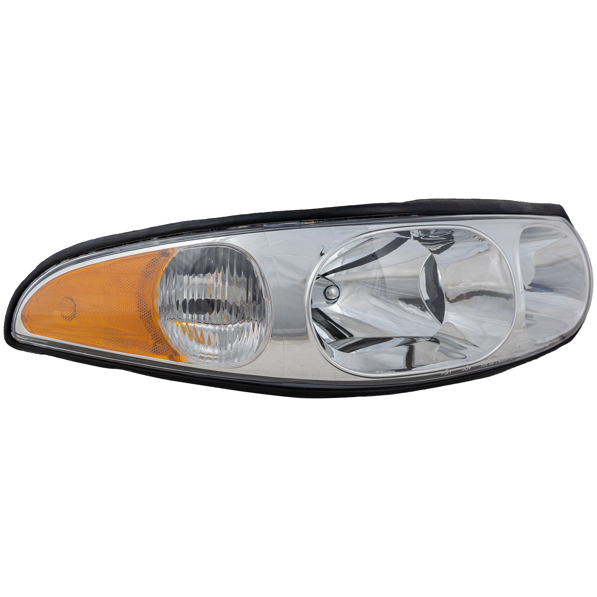 AM LESABRE 00-05 HEAD LAMP RH Assembly Halogen Composite w Cornering Marker Lamp FWD Custom Model SKU REPB100111 Partslink GM2503209 OEM 25769600 PFM