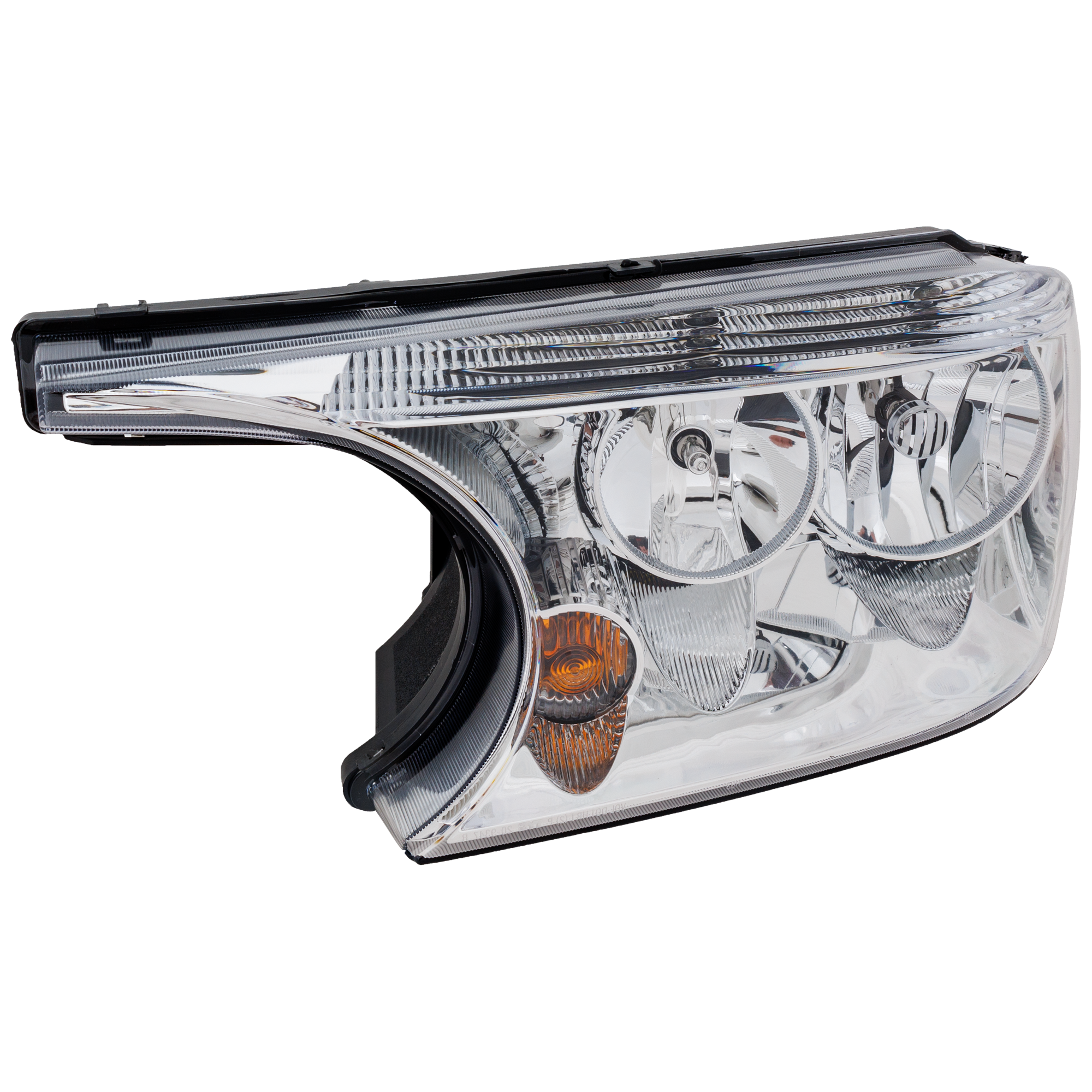 AM RAINIER 04-07 HEAD LAMP LH Assembly Halogen Composite Type SKU REPB100114 Partslink GM2502297 OEM 15866079