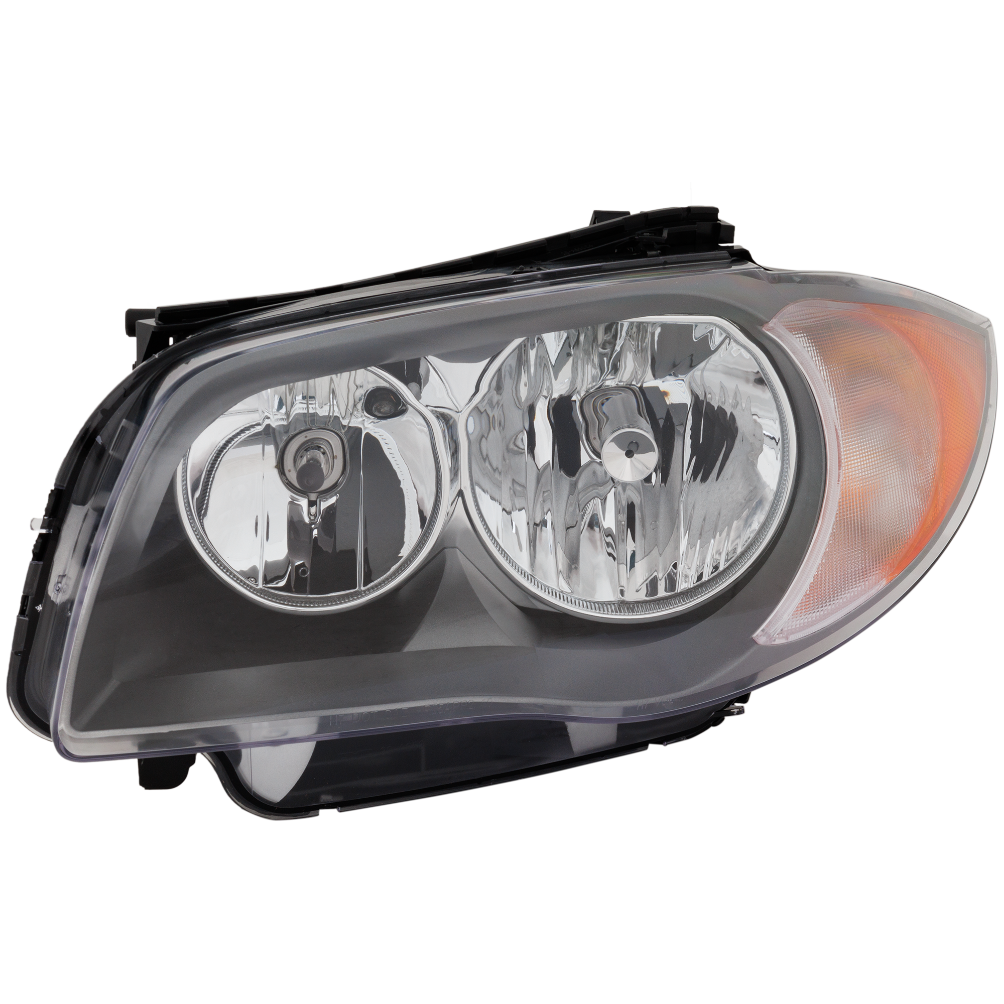 AM BMW 128i 135i 08-11 HEAD LAMP LH Assembly Halogen Convertible Coupe To 3-11 SKU REPB100132 Partslink BM2518118 OEM 63116924667
