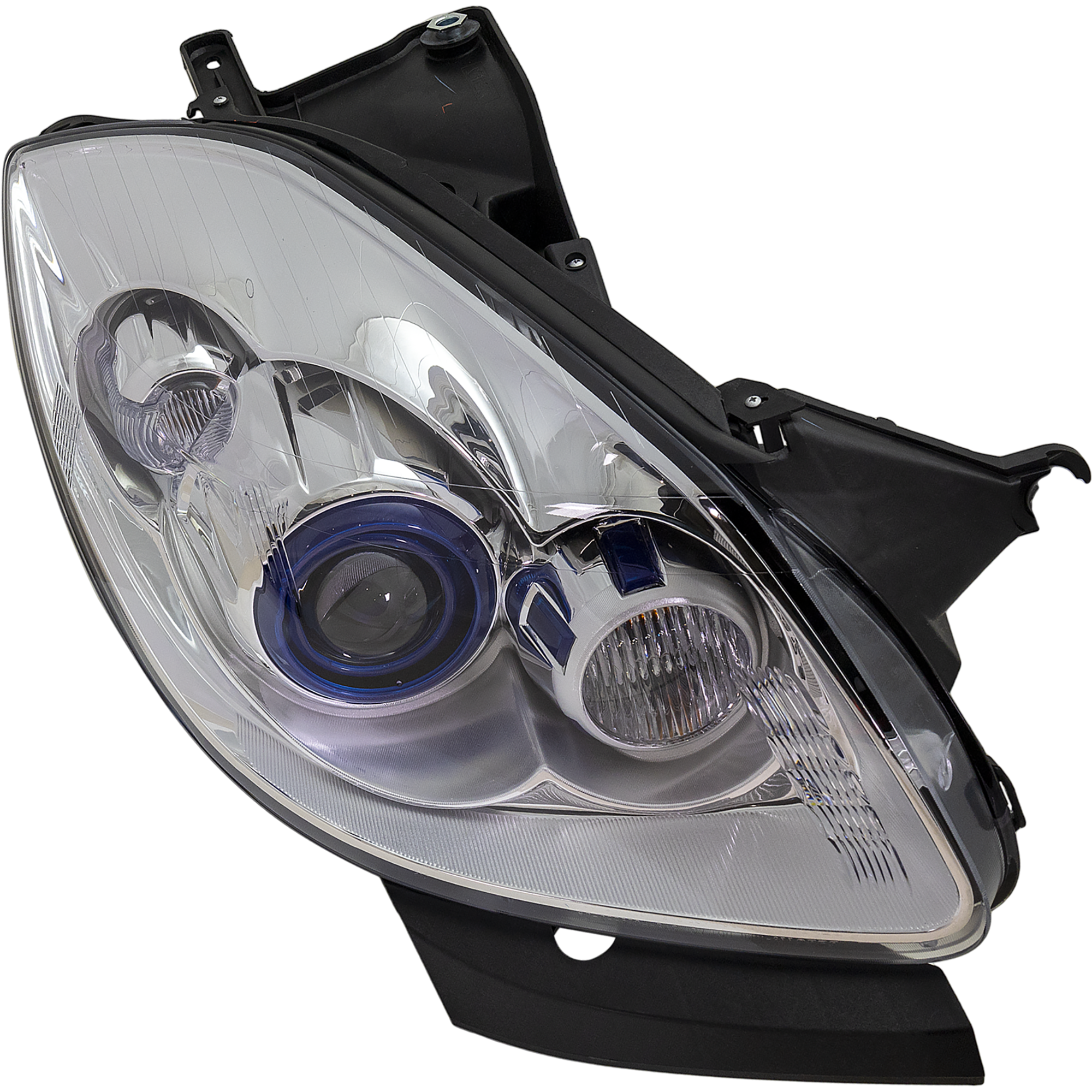 AM ENCLAVE 08-12 HEAD LAMP RH Assembly Halogen w o Adaptive Frontlighting System SKU REPB100137 Partslink GM2503311 OEM 19351935