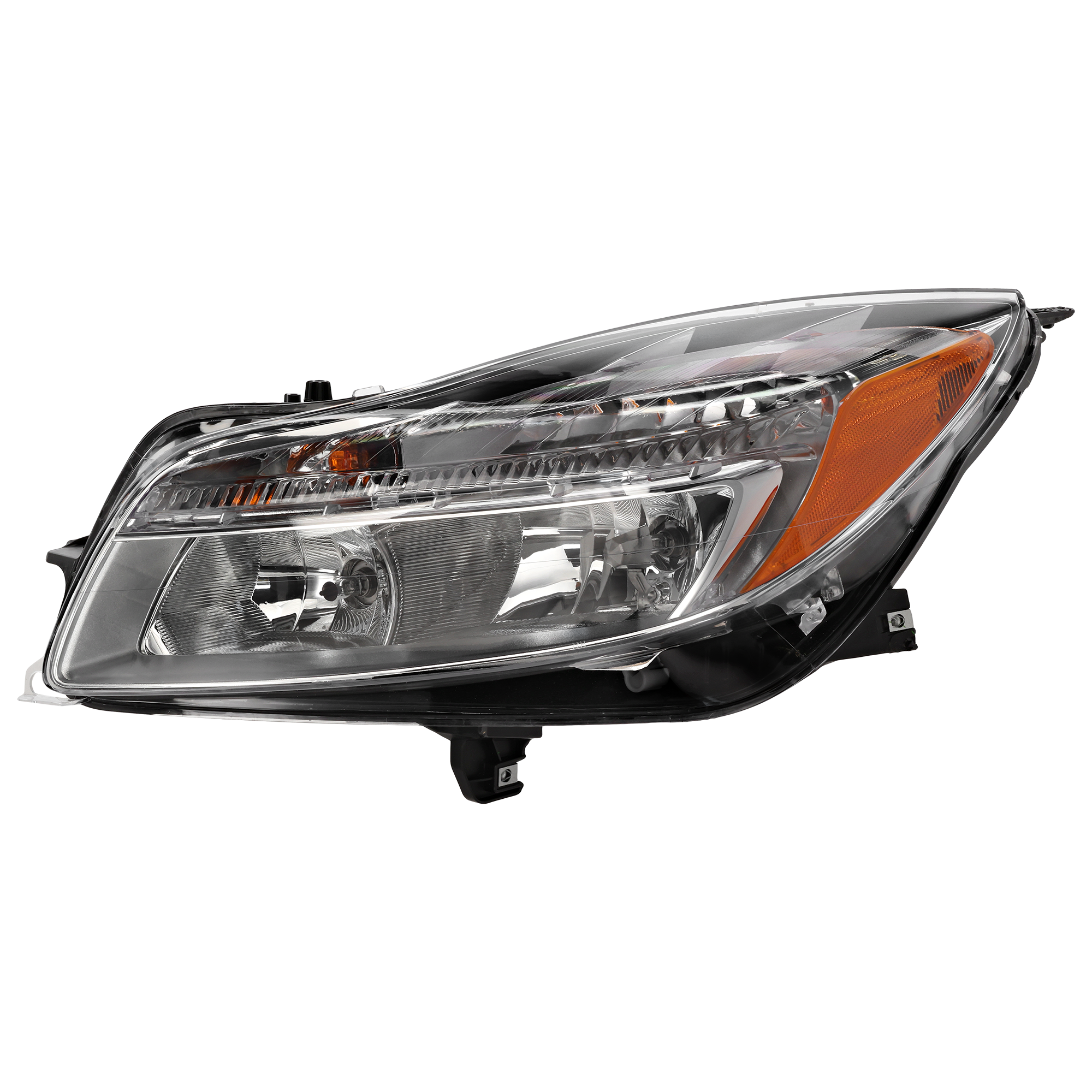 AM REGAL 11-13 HEAD LAMP LH Assembly Halogen CAPA SKU REPB100164Q Partslink GM2502353C OEM 22794767