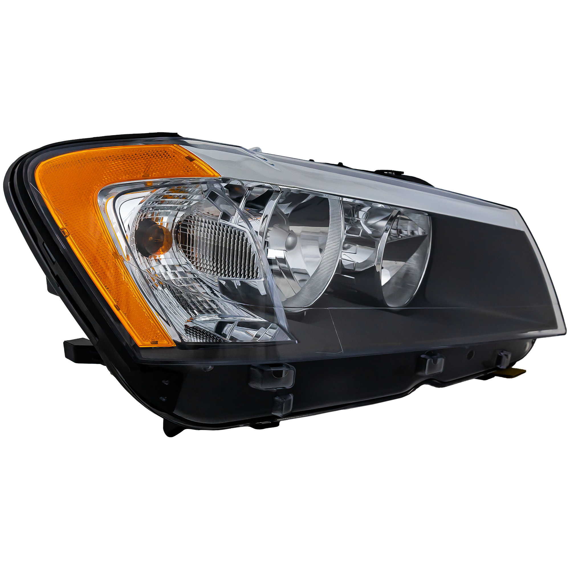 AM X3-11-14 HEAD LAMP RH Assembly Halogen CAPA SKU REPB100179Q Partslink BM2503170C OEM 63117222026