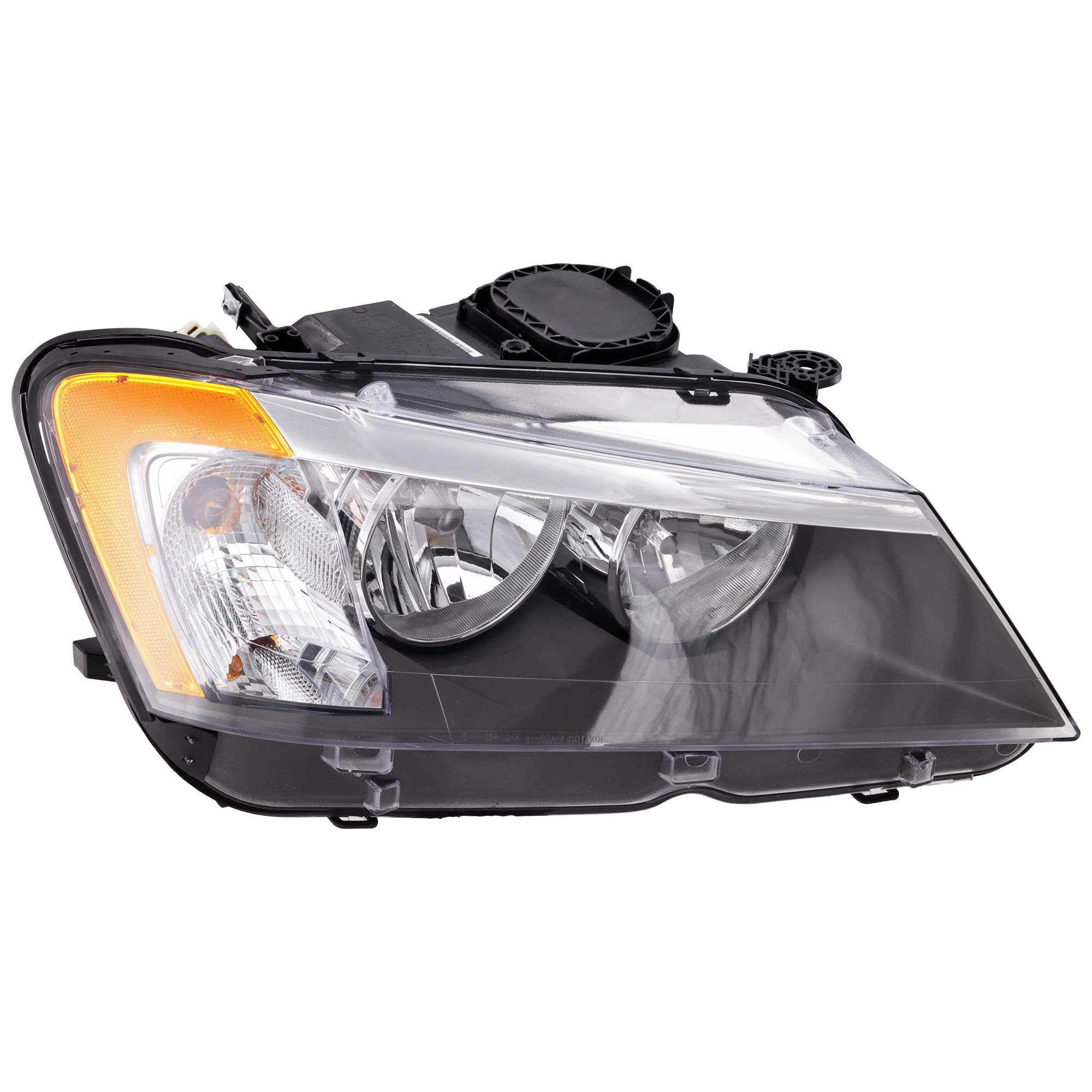 AM X3-11-14 HEAD LAMP RH Assembly Halogen SKU REPB100179 Partslink BM2503170 OEM 63117222026