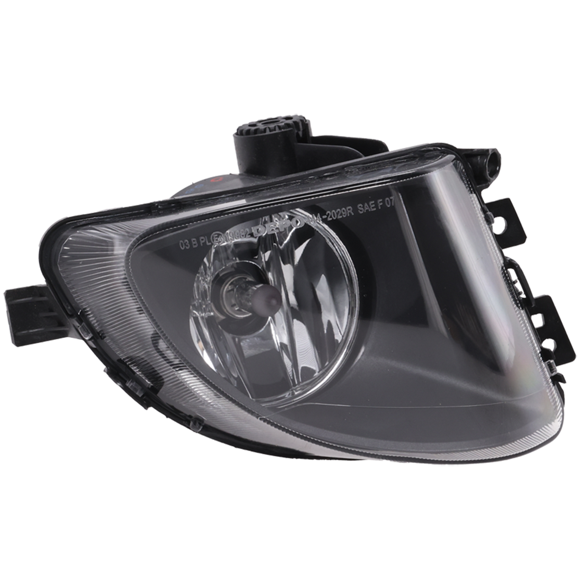 AM 5 SERIES GT 10-17 FRONT FOG LAMP RH Assembly Halogen w o M Package SKU REPB107539 Partslink BM2593139 OEM 63177199620