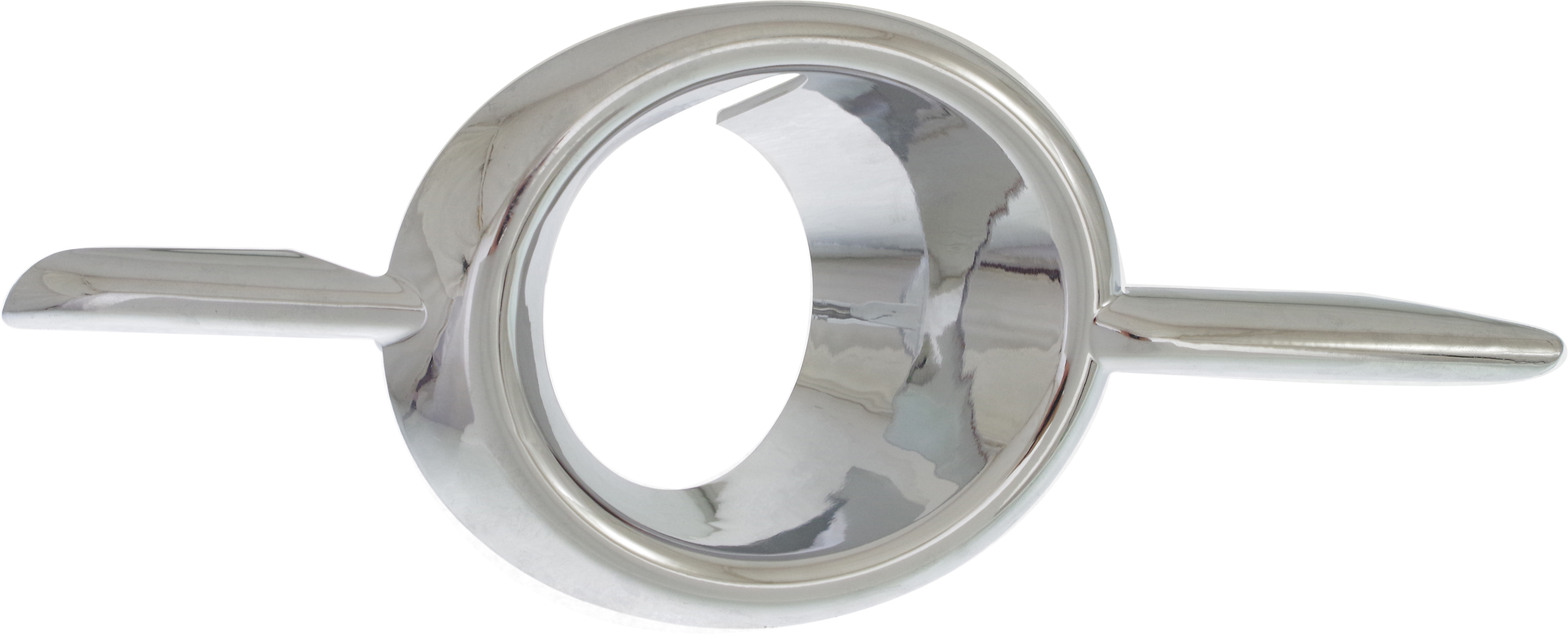 AM ENCORE 13-16 FRONT FOG LAMP MOLDING RH Chrome Insert Ring SKU REPB108016 Partslink GM1039173 OEM 95470237