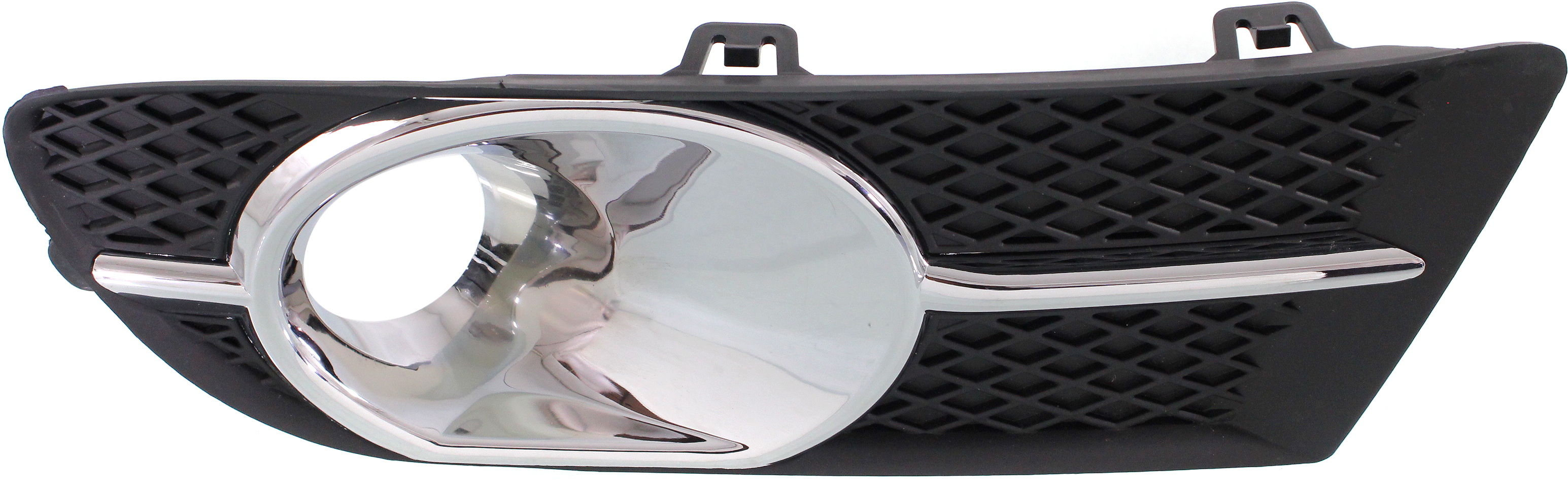 AM VERANO 12-17 FRONT FOG LAMP MOLDING LH Chrome SKU REPB108602 Partslink GM1038142 OEM 25887502