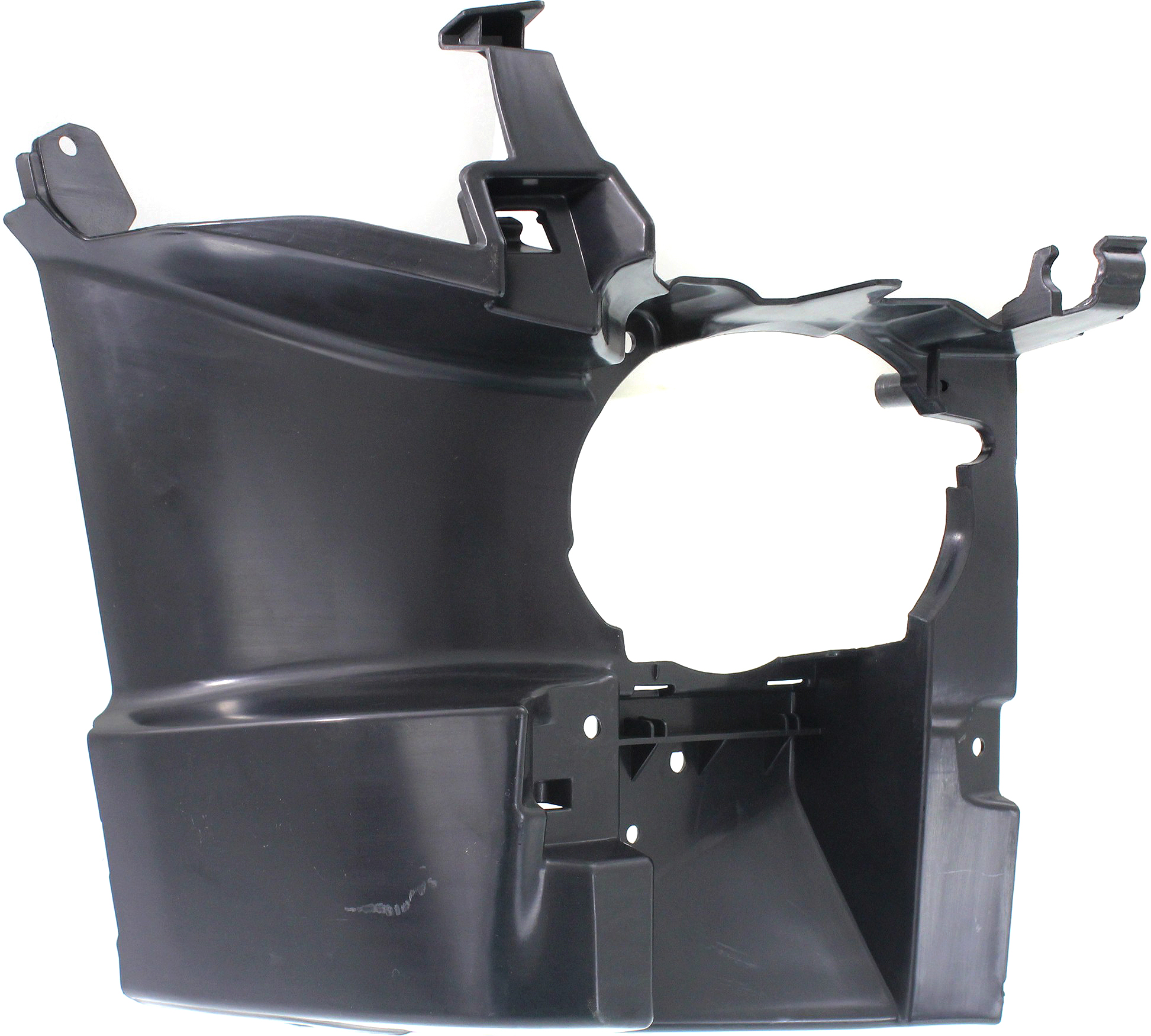 AM 3 SERIES 13-15 FRONT FOG LAMP BRACKET RH Textured Black w M Sport Line Sedan Wagon SKU REPB110501 Partslink BM1043108 OEM 51118054164