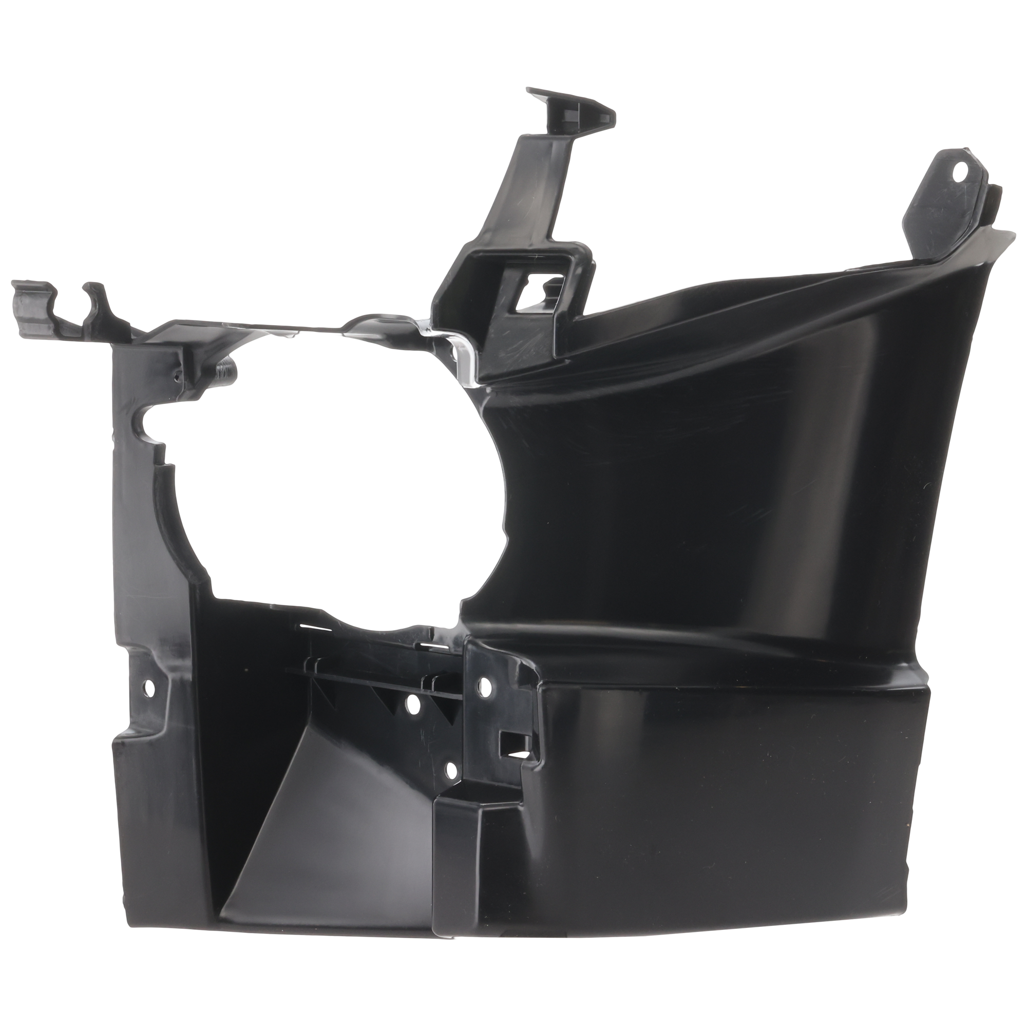AM 3 SERIES 13-15 FRONT FOG LAMP BRACKET LH Textured Black w M Sport Line Sedan Wagon SKU REPB110502 Partslink BM1042108 OEM 51118054163