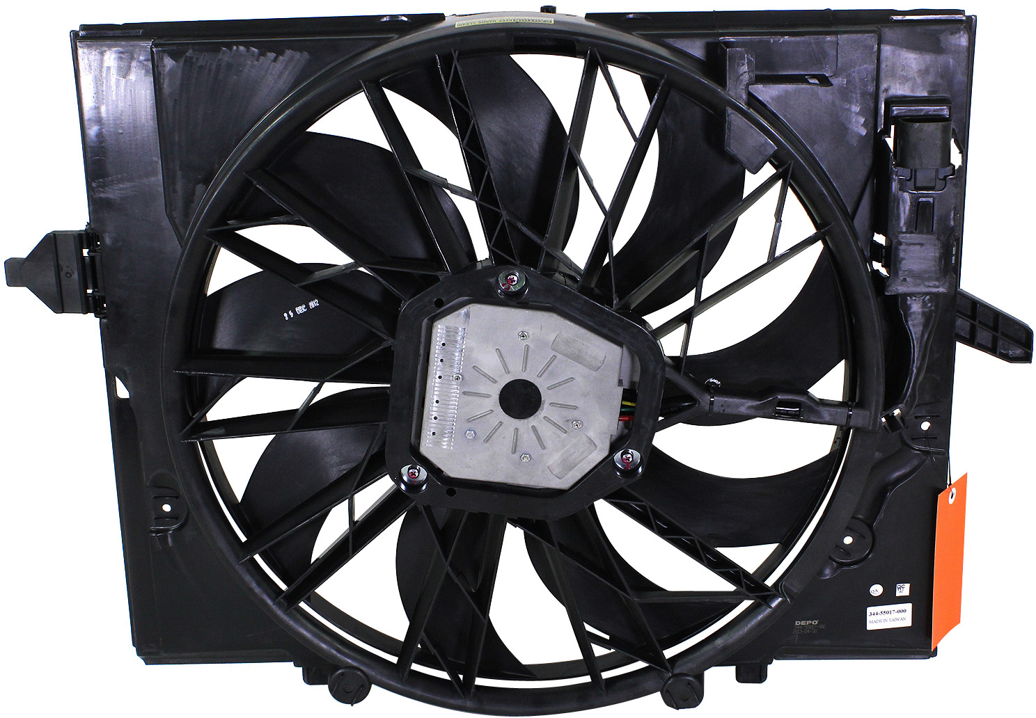 AM 5 SERIES 06-10 RADIATOR FAN SHROUD ASSEMBLY Sedan SKU REPB160704 Partslink BM3115107 OEM 17427543282