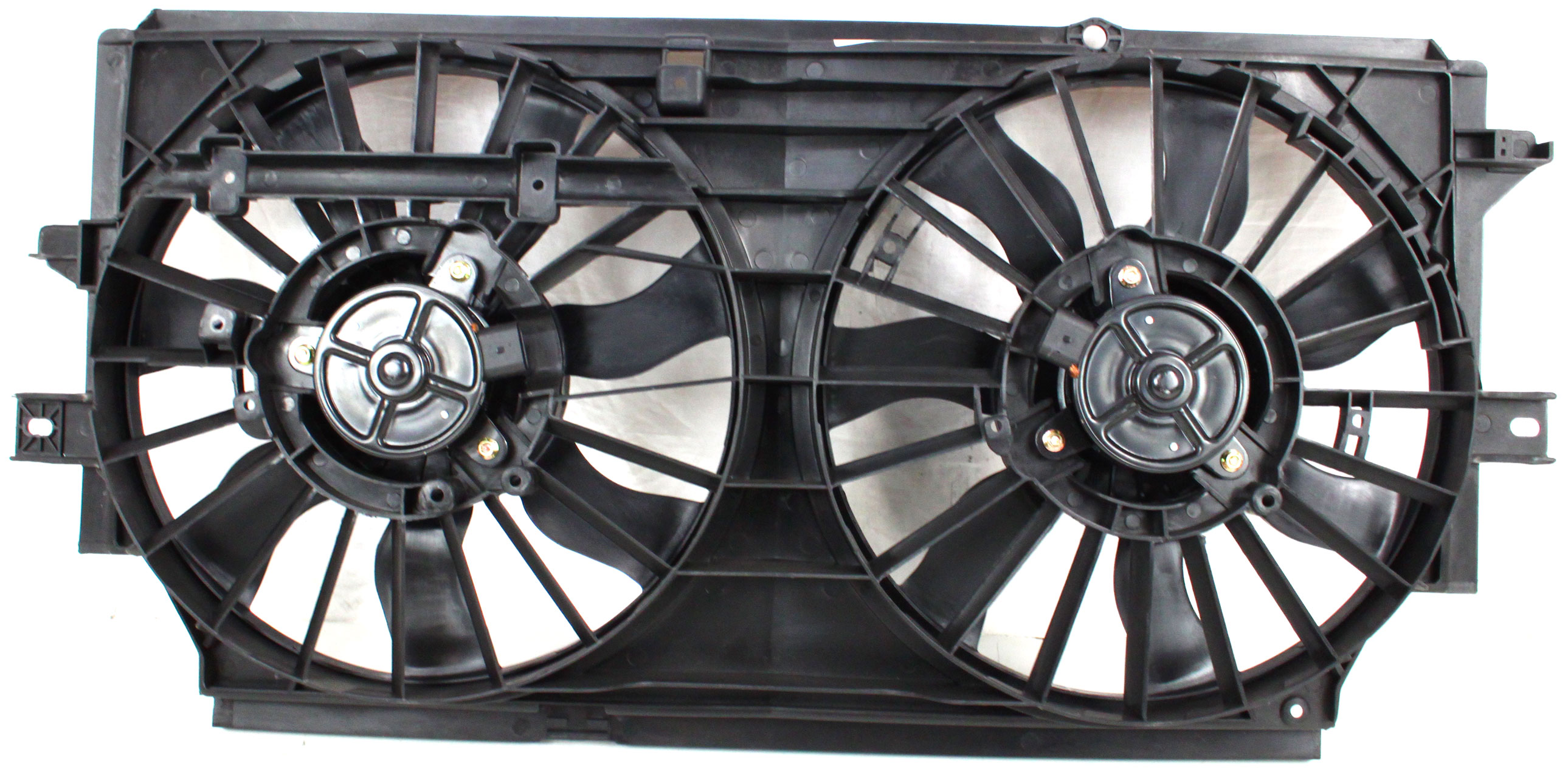 AM REGAL 02-04 RADIATOR FAN SHROUD ASSEMBLY Dual Fan SKU REPB160901 Partslink GM3115129 OEM 12494783