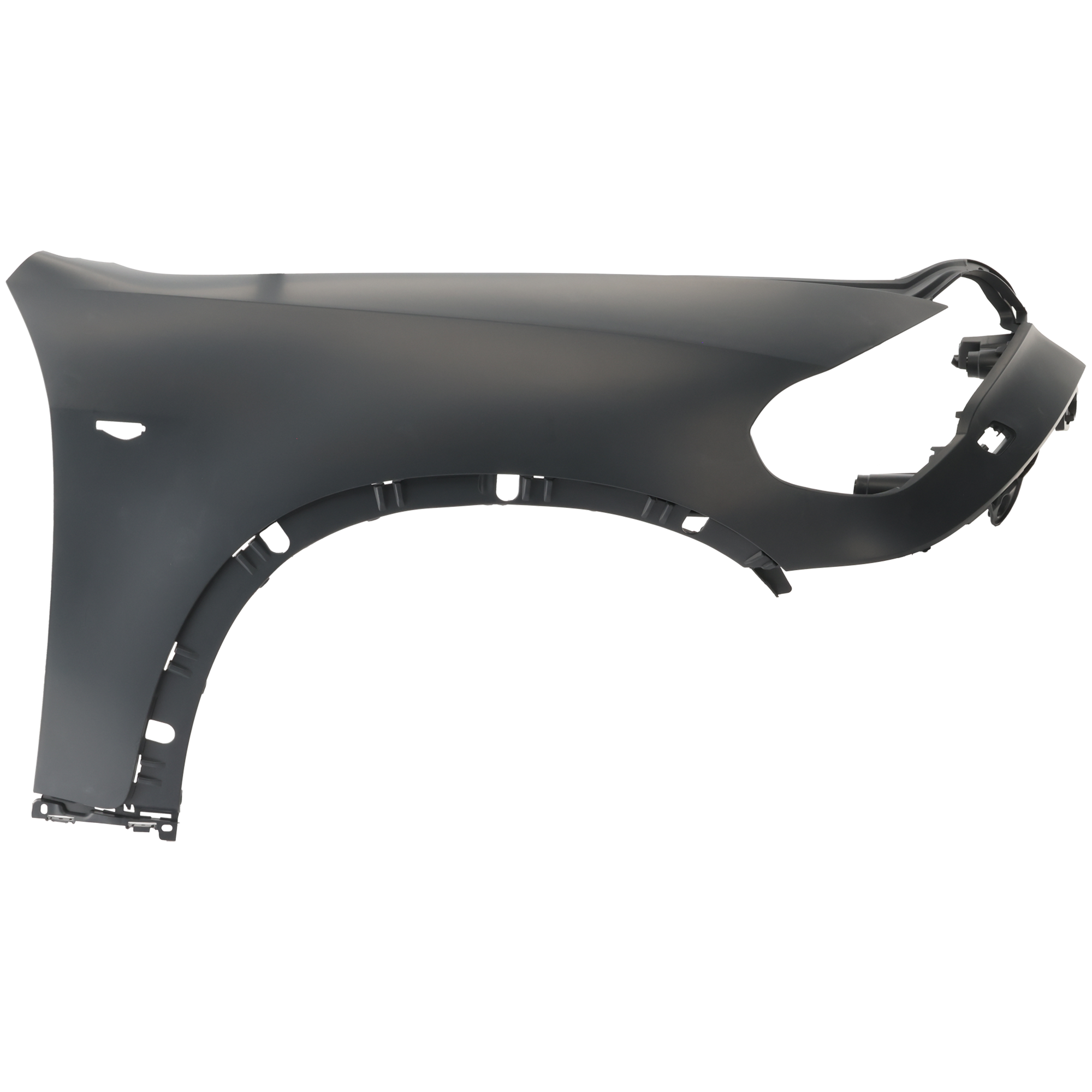 AM X5-11-13 FRONT FENDER RH Primed Exc. M Models Fiberglass w HeadLamp Washer Hole w Side Lamp Hole SKU REPB220165 Partslink BM1241159 OEM 51657222996