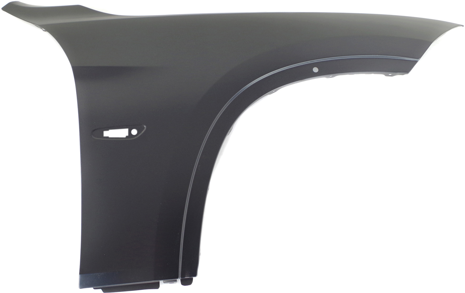 AM X1-12-12 FRONT FENDER RH Primed Steel w Side Lamp Hole SKU REPB220179 Partslink BM1241162 OEM 41002993156