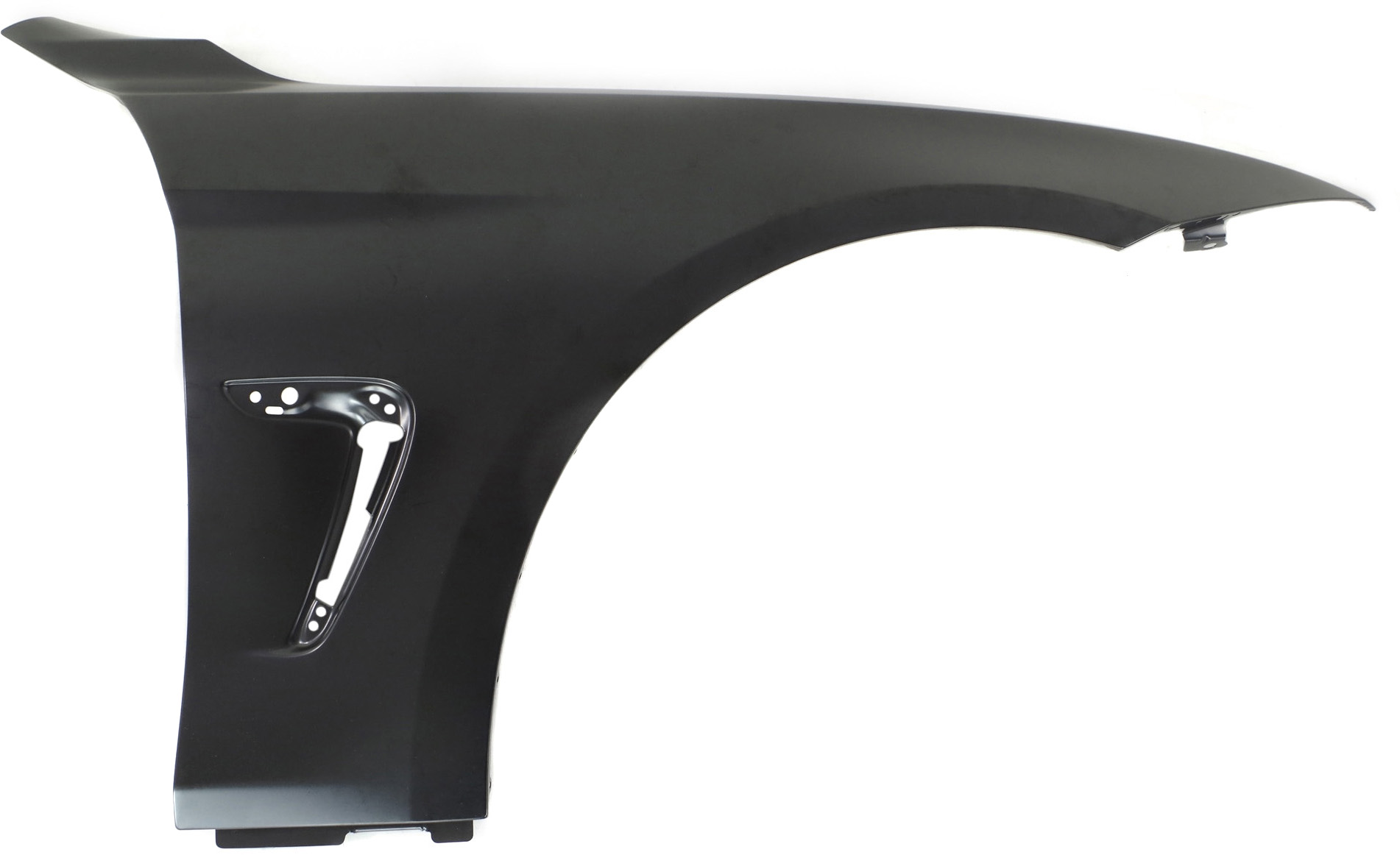AM 4 SERIES 14-17 FRONT FENDER RH Primed Steel w o Molding Holes SKU REPB220183 Partslink BM1241164 OEM 41357438442
