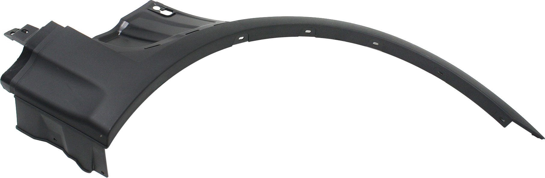 AM X3-04-06 FRONT WHEEL OPENING MOLDING RH Textured Black w o Aero Kit Pkg SKU REPB221305 Partslink BM1291101 OEM 51713401808
