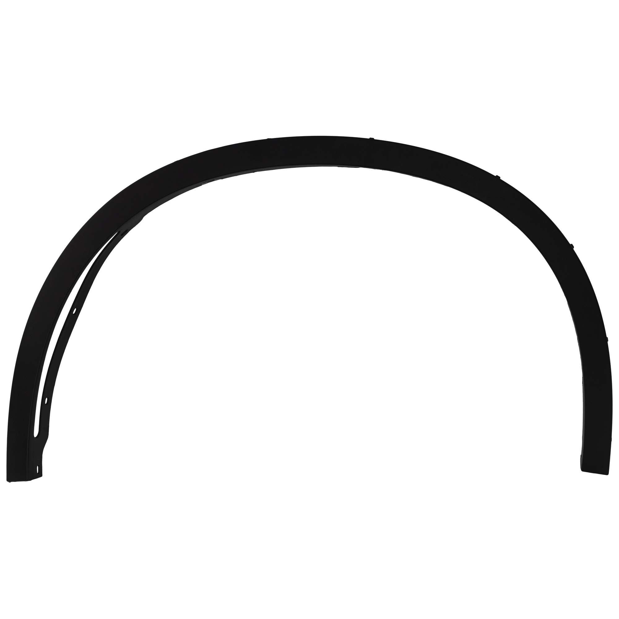 AM X5-14-18 FRONT WHEEL OPENING MOLDING LH Textured w 18-19 In. Wheels SKU REPB221320 Partslink BM1290107 OEM 51777294373