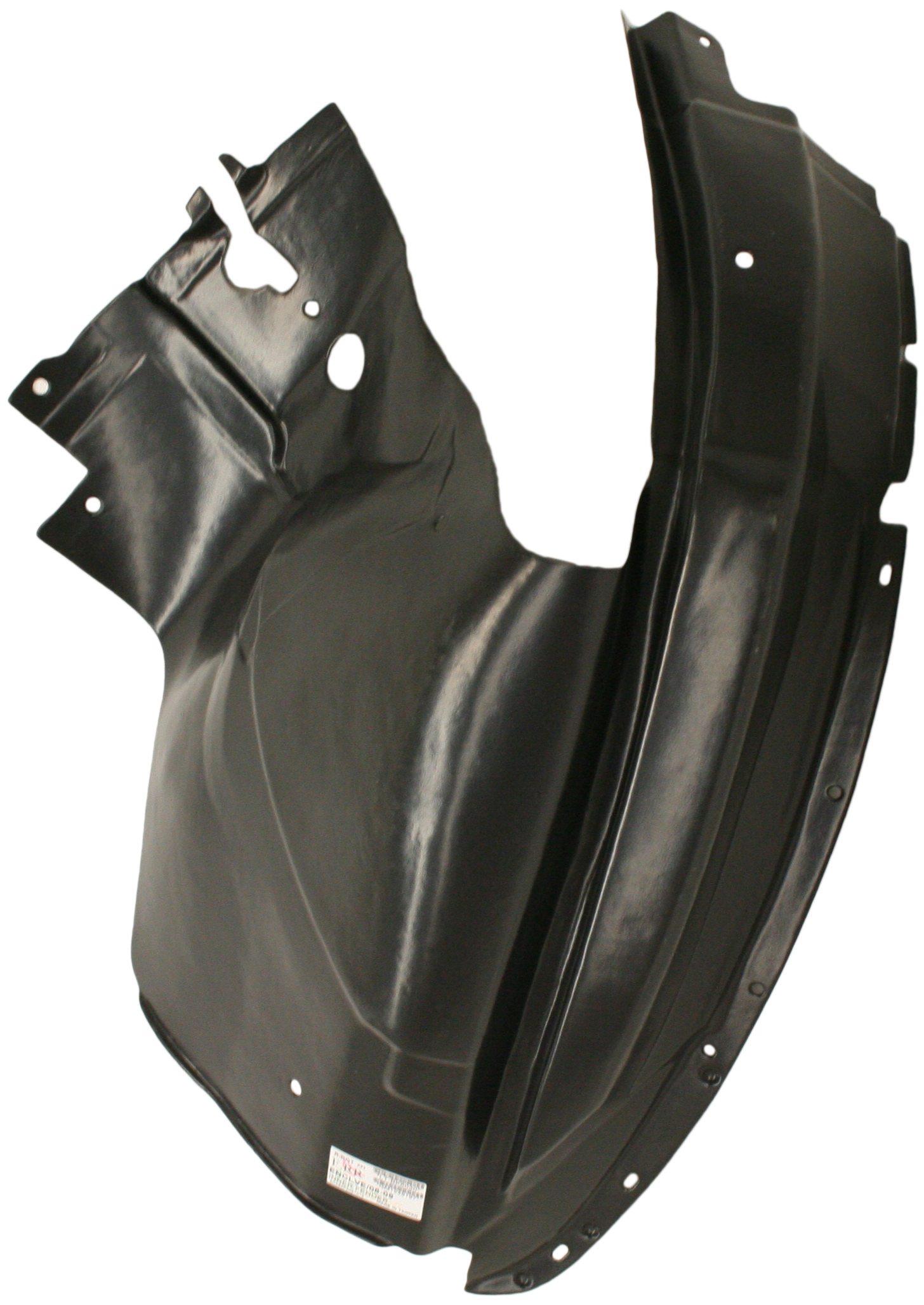 AM ENCLAVE 08-17 FRONT FENDER LINER RH Rear Section SKU REPB222105 Partslink GM1249197 OEM 25849002
