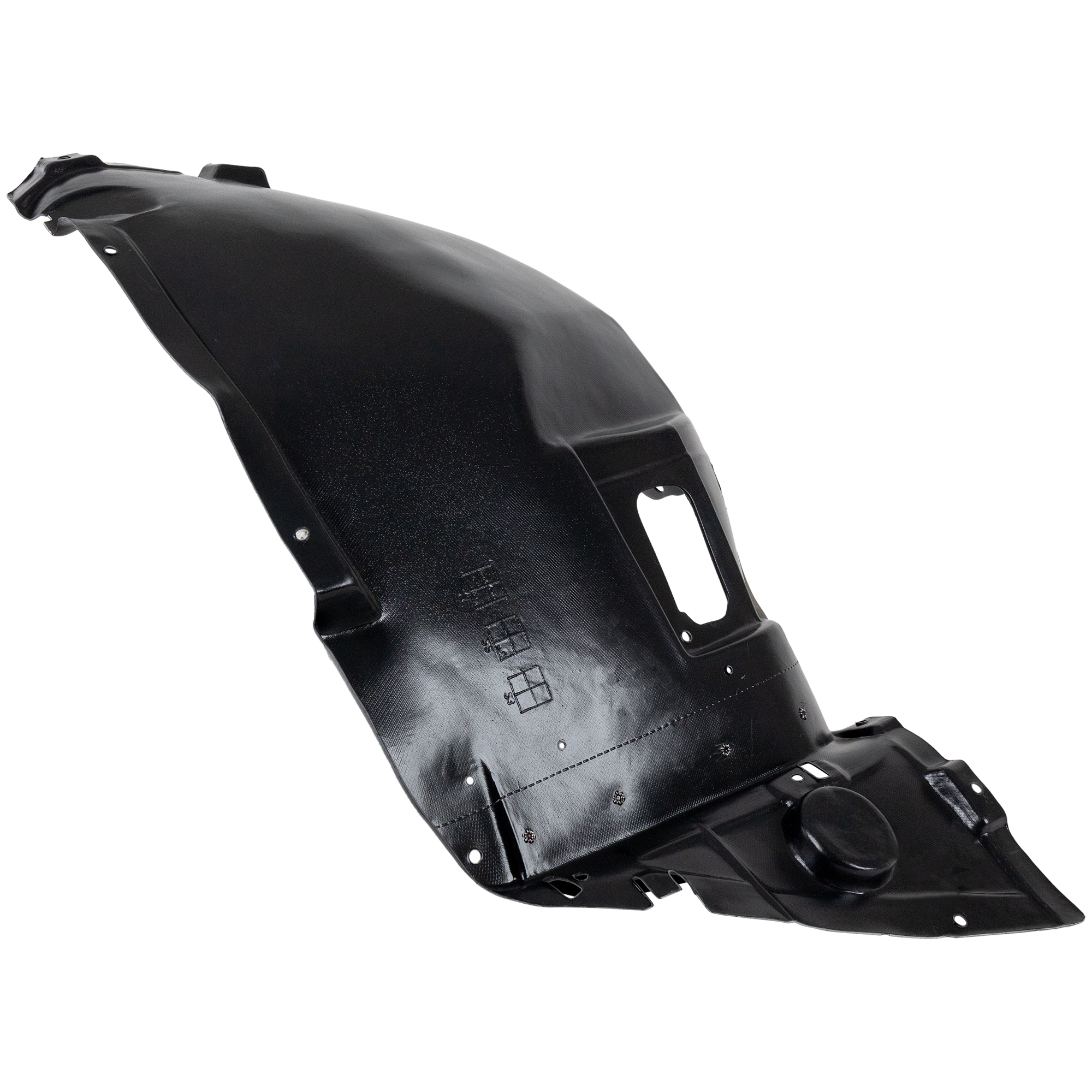 AM 3 SERIES 07-13 FRONT FENDER LINER RH Front Section Convertible Coupe 3.0L Eng. w o Turbo and M Package SKU REPB222117 Partslink BM1251120 OEM 51717154416