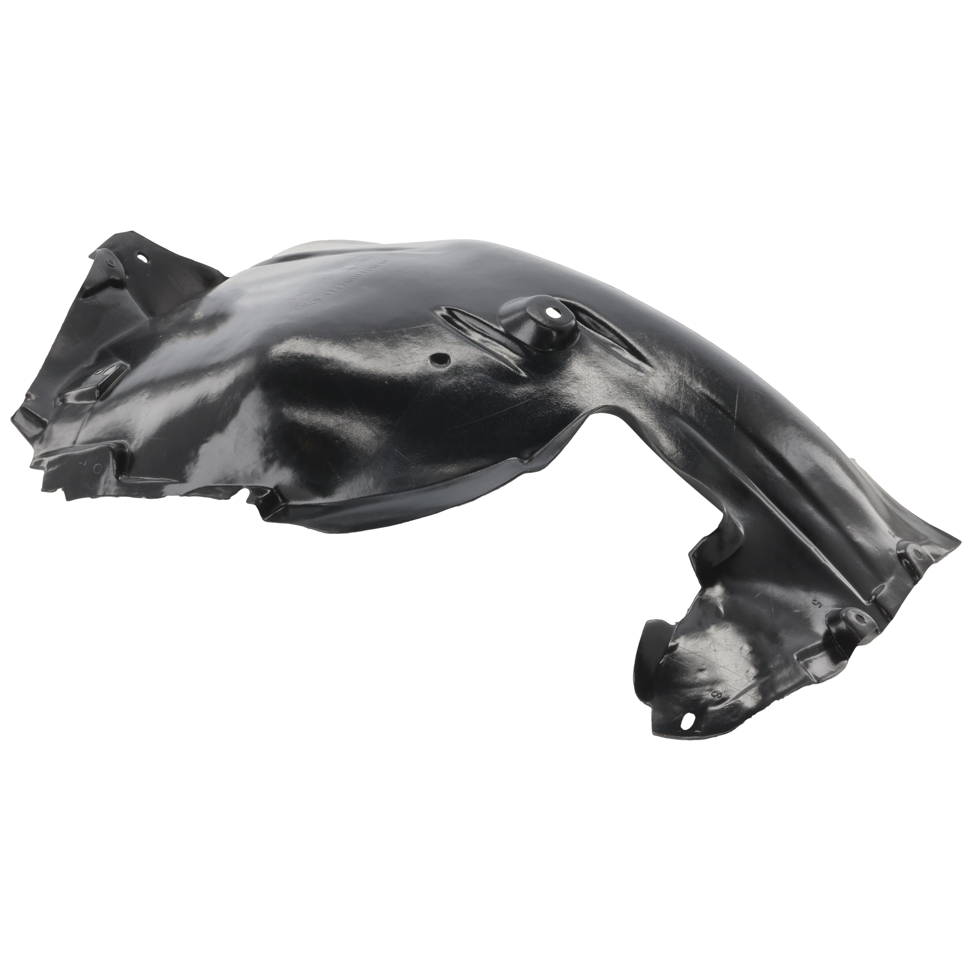 AM 3 SERIES 07-13 FRONT FENDER LINER LH Rear Section 3.0L Eng Convertible Coupe SKU REPB222122 Partslink BM1248100 OEM 51717154411