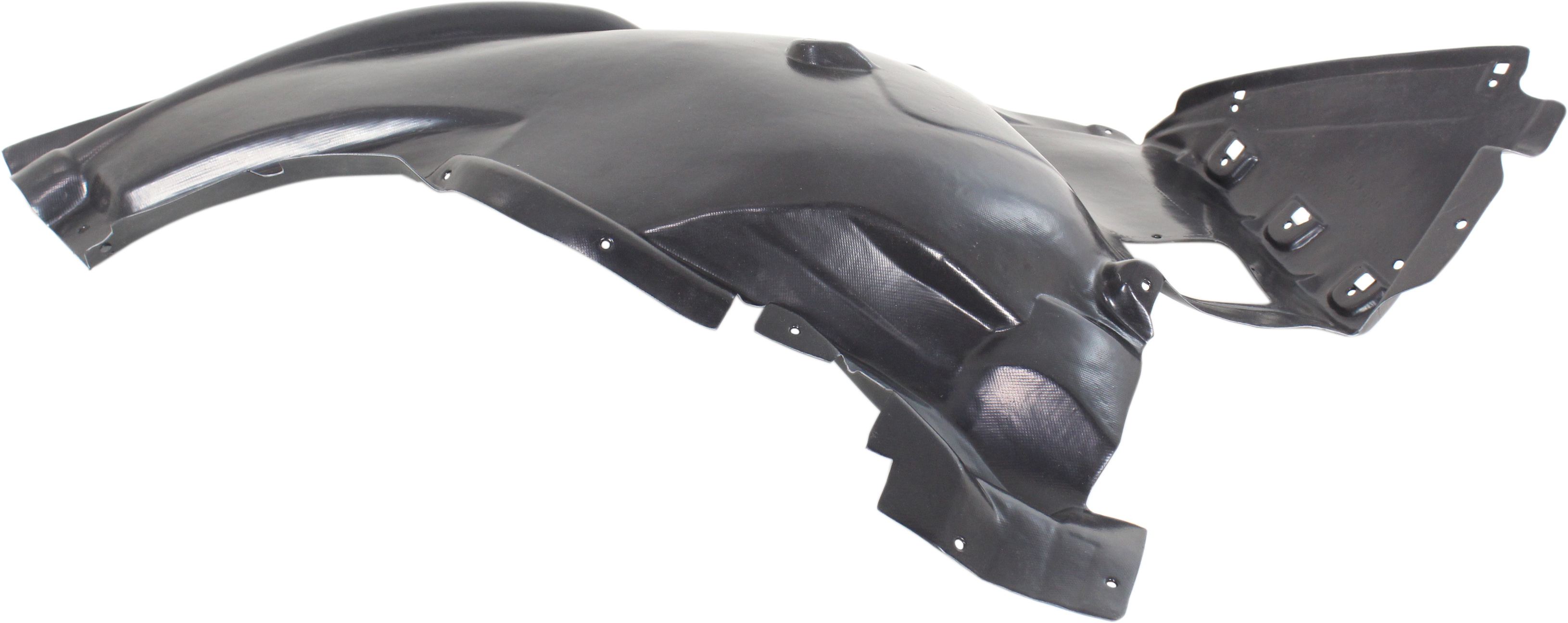 AM X5-07-08 FRONT FENDER LINER LH Front Section w o M Package SKU REPB222130 Partslink BM1248108 OEM 51717169411