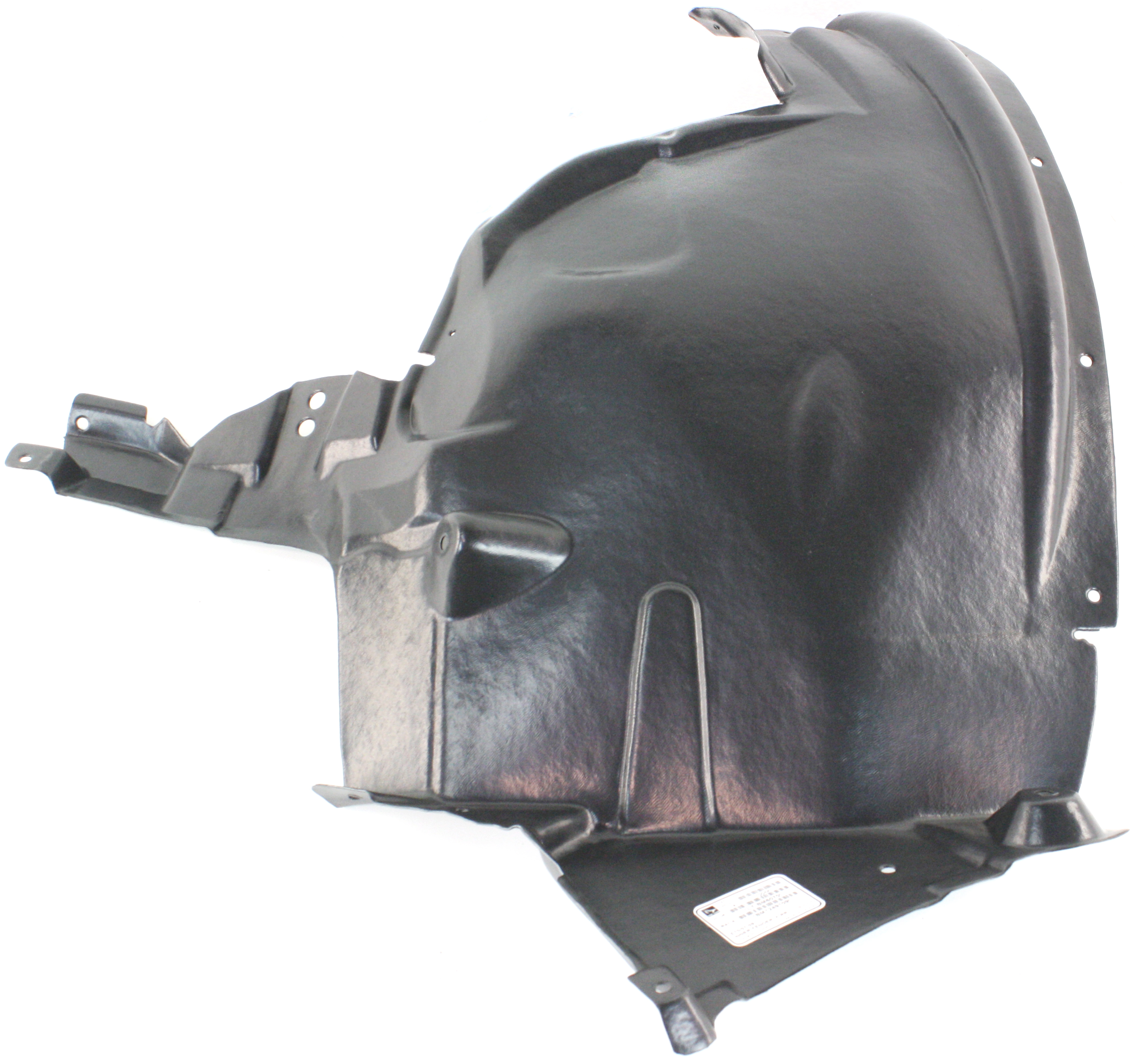 AM X5-07-13 FRONT FENDER LINER RH Rear Section SKU REPB222131 Partslink BM1249109 OEM 51717169414
