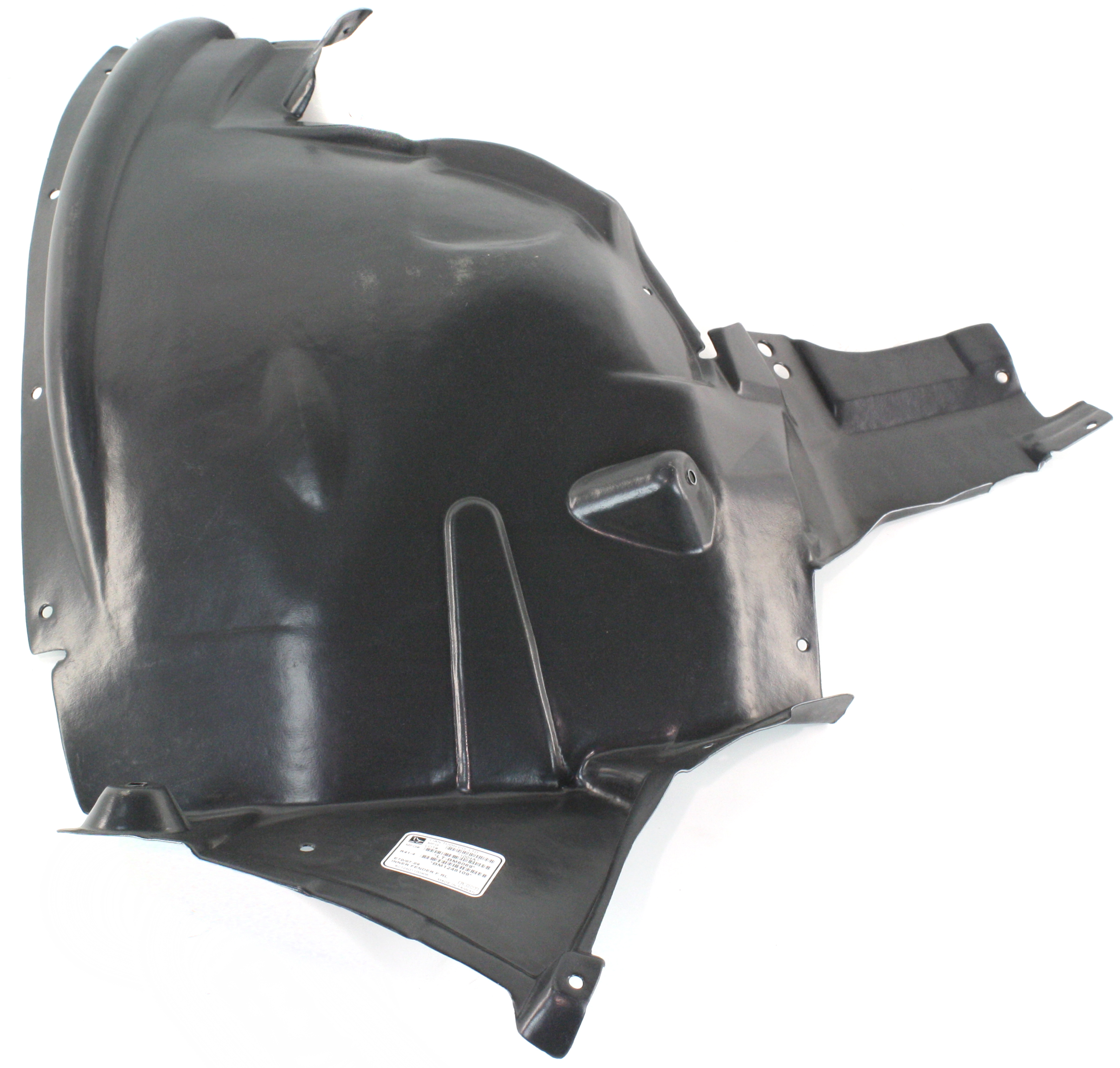 AM X5-07-13 FRONT FENDER LINER LH Rear Section SKU REPB222132 Partslink BM1248109 OEM 51717169413