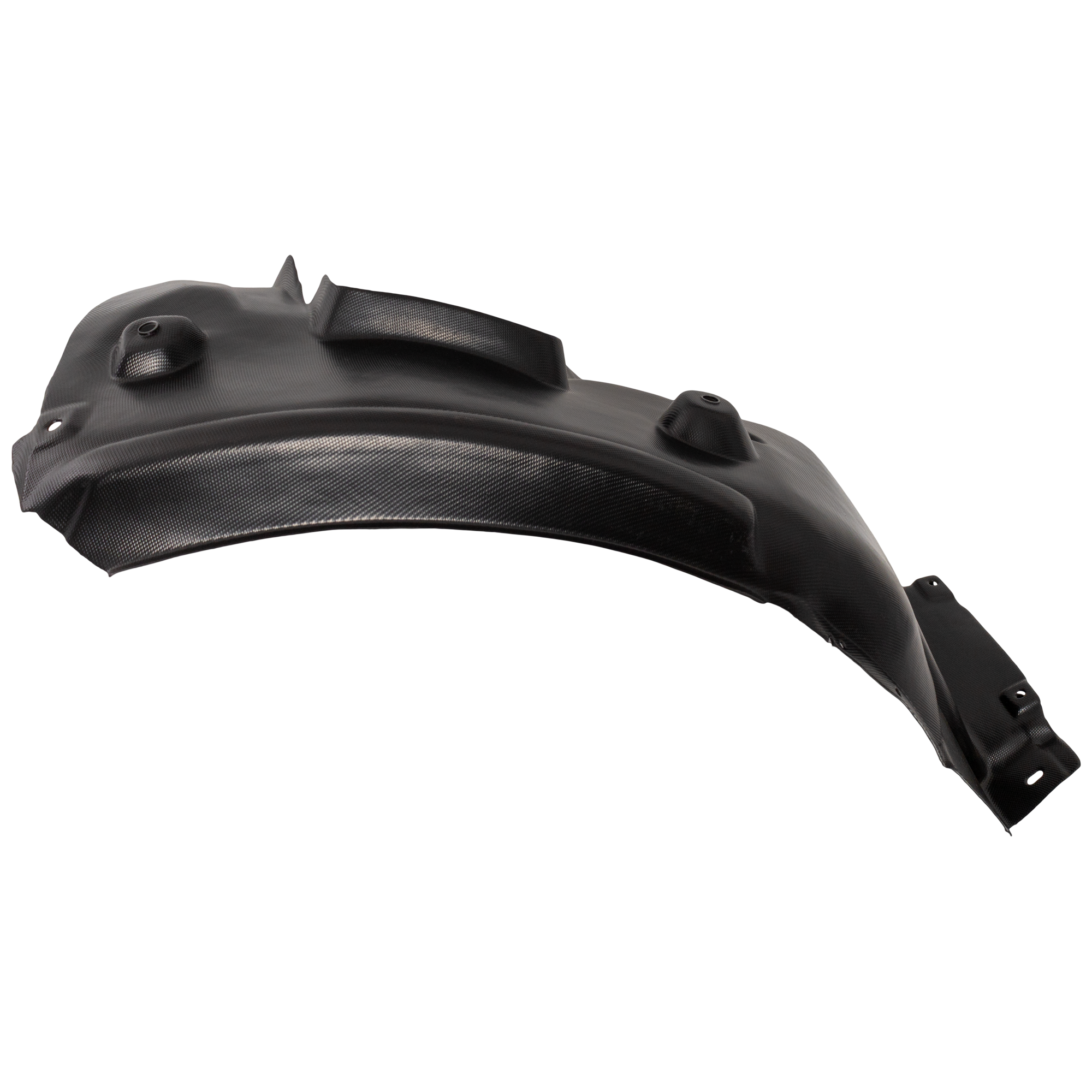AM 1 SERIES 08-13 FRONT FENDER LINER LH Rear Section Coupe SKU REPB222144 Partslink BM1248107 OEM 51717207649