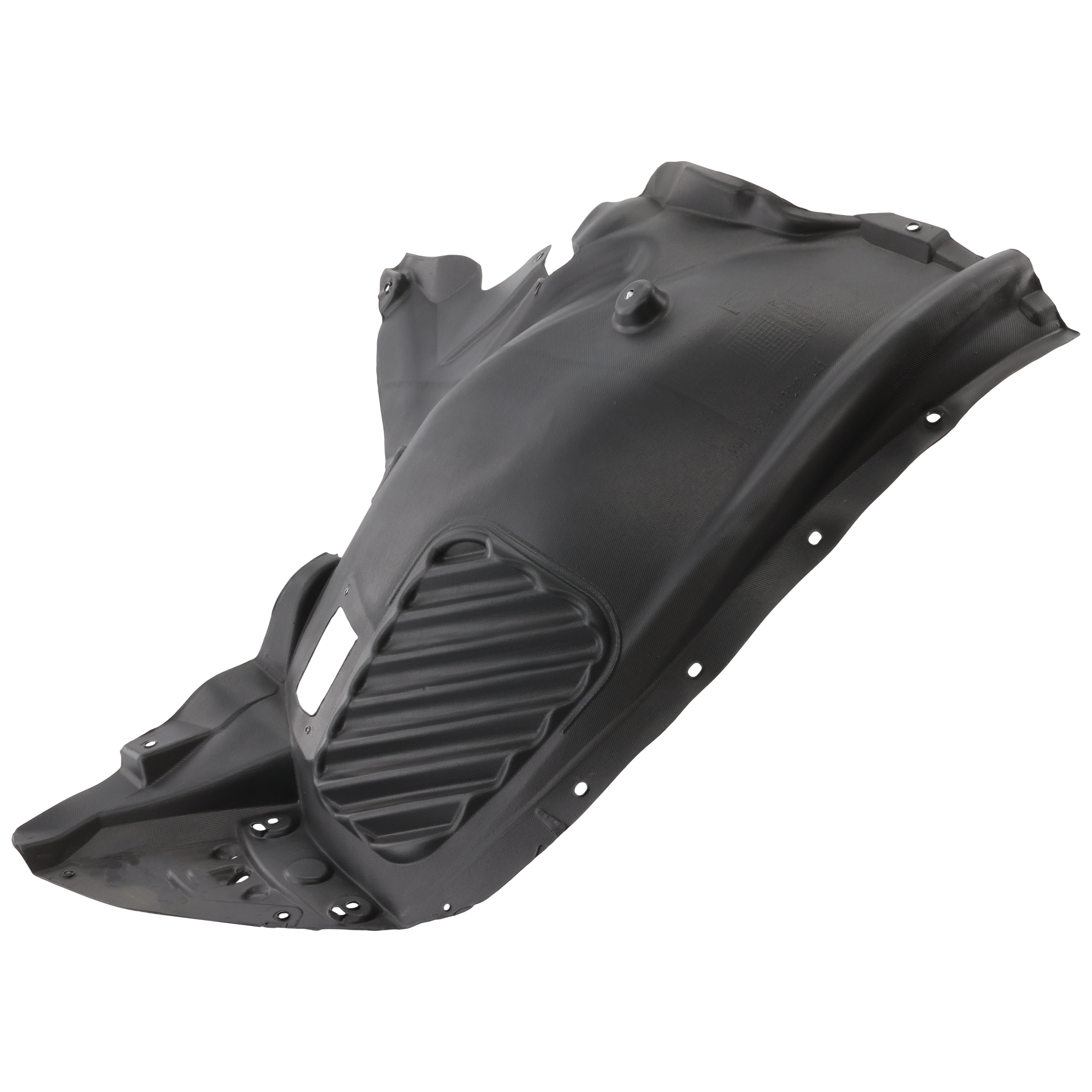 AM X3-11-17 X4-15-18 FRONT FENDER LINER LH Front Section Vacuum Form SKU REPB222148 Partslink BM1248126 OEM 51717213641 PFM