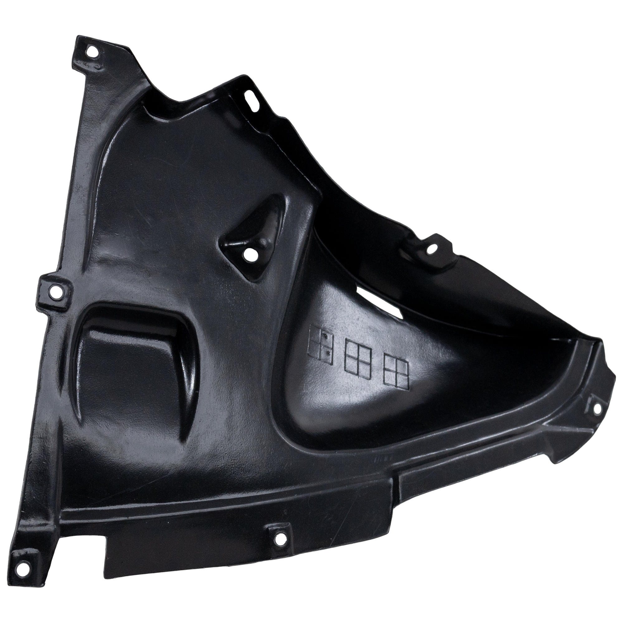 AM 3 SERIES 12-19 FRONT FENDER LINER LH Front Lower Section Luxury Modern Standard Sport Line w o M Sport Package Sedan 12-18 Wagon 14-19 SKU REPB222182 Partslink BM1250127 OEM 51717260739