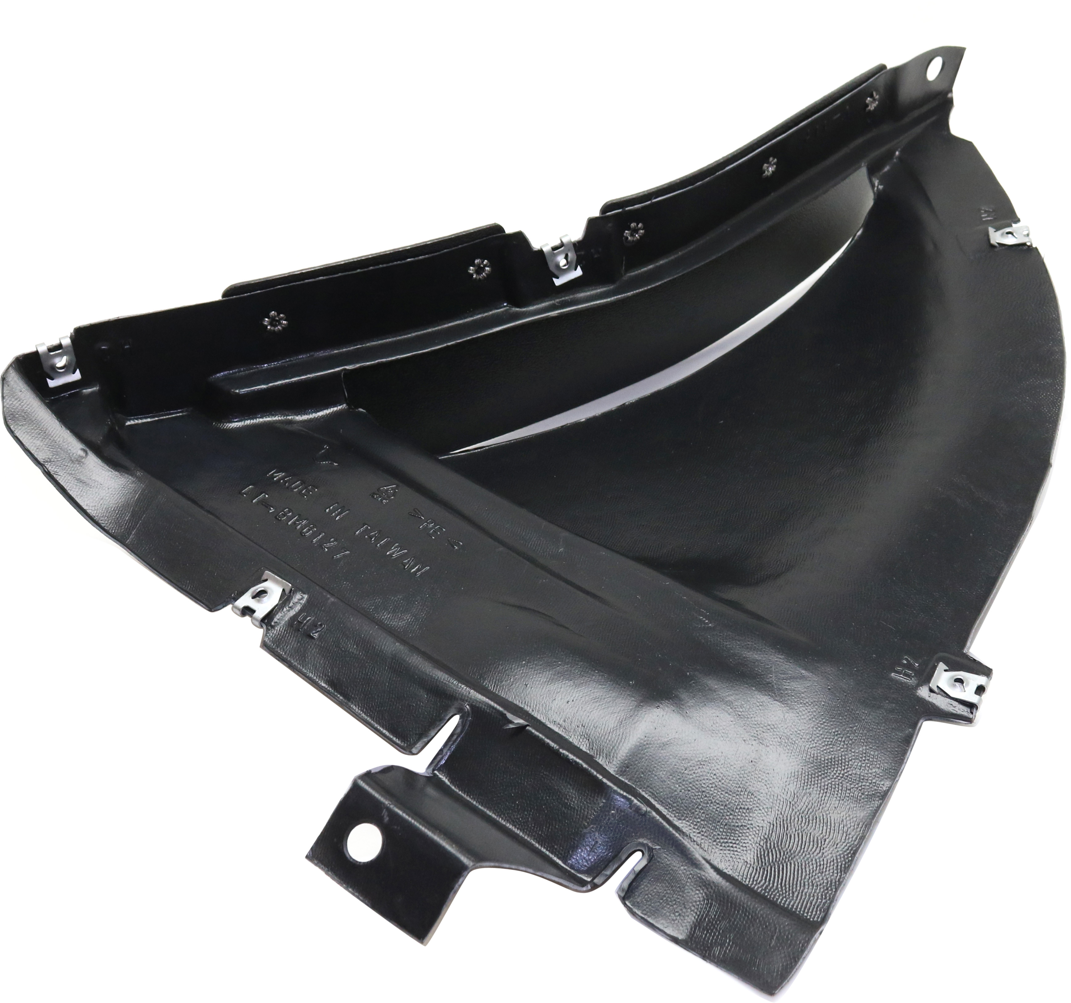 AM 7 SERIES 10-15 FRONT FENDER LINER LH Lower Section w M Package Exc. Hybrid Model 13-15 SKU REPB222308 Partslink BM1250132 OEM 51757898891