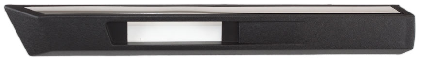 AM 7 SERIES 95-01 FENDER MOLDING LH Front Chrome Black ABS SKU REPB224104 Partslink BM1292108 OEM 51138165219