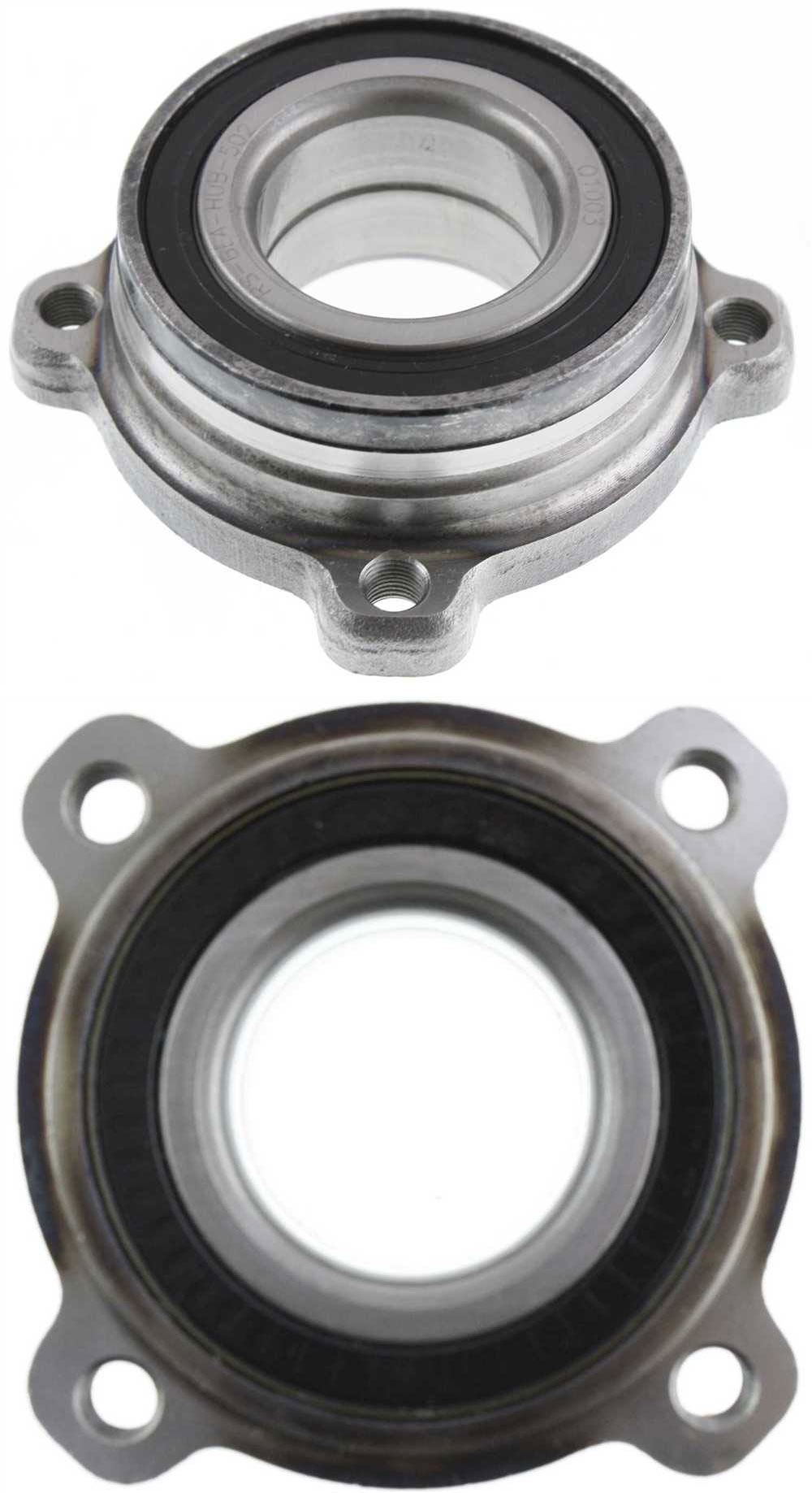 AM 5 SERIES 97-10 REAR WHEEL BEARING RH=LH 4 Bolt Square Flange SKU REPB285902