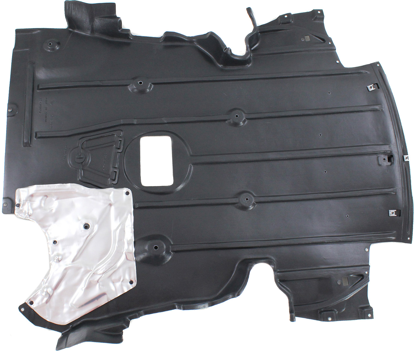 AM 3 SERIES 07-13 ENGINE SPLASH SHIELD Under Cover Front w Aluminum Pad 3.0L Eng w M Package AWD RWD Coupe SKU REPB310152 Partslink BM1228168 BM1228169 OEM 51758046333-51758046338