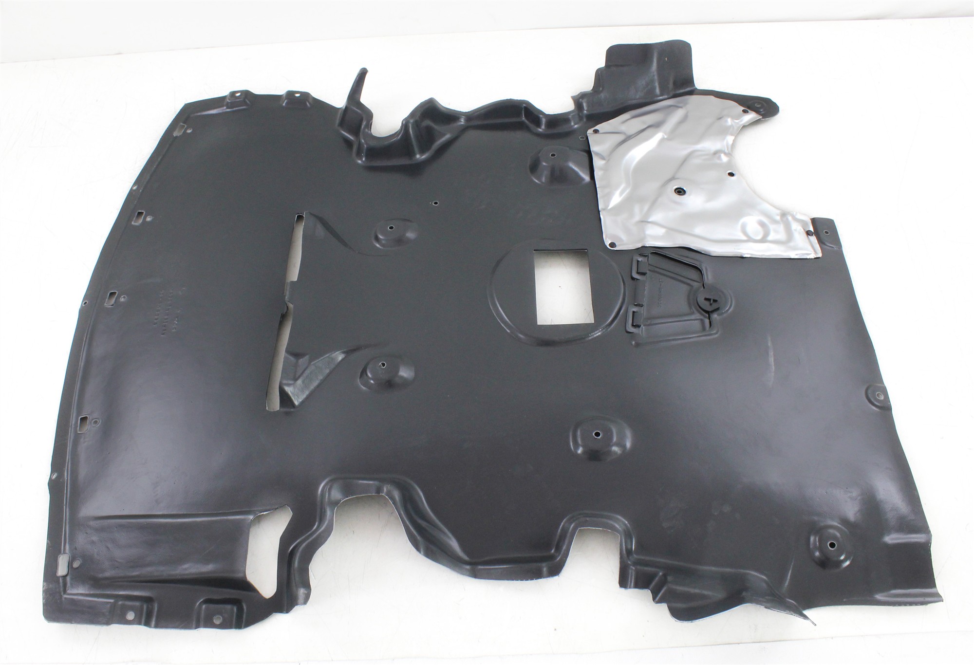 AM 335D 09-11 ENGINE SPLASH SHIELD Under Cover Center Type 2 Diesel Sedan SKU REPB310153 Partslink BM1228170 OEM 51757205471