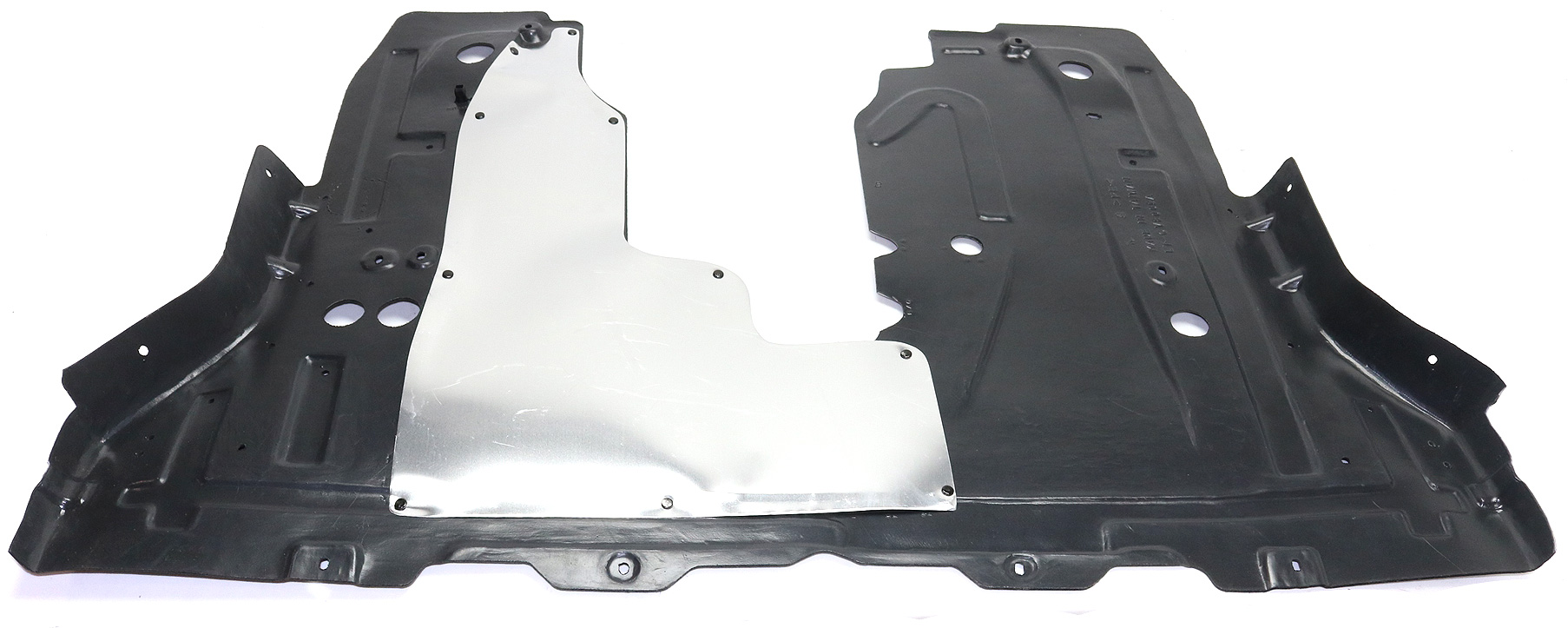 AM VERANO 12-17 ENGINE SPLASH SHIELD Under Cover Air Deflector w Aluminum Pad USA Built SKU REPB310164 Partslink GM1228148 OEM 23428362