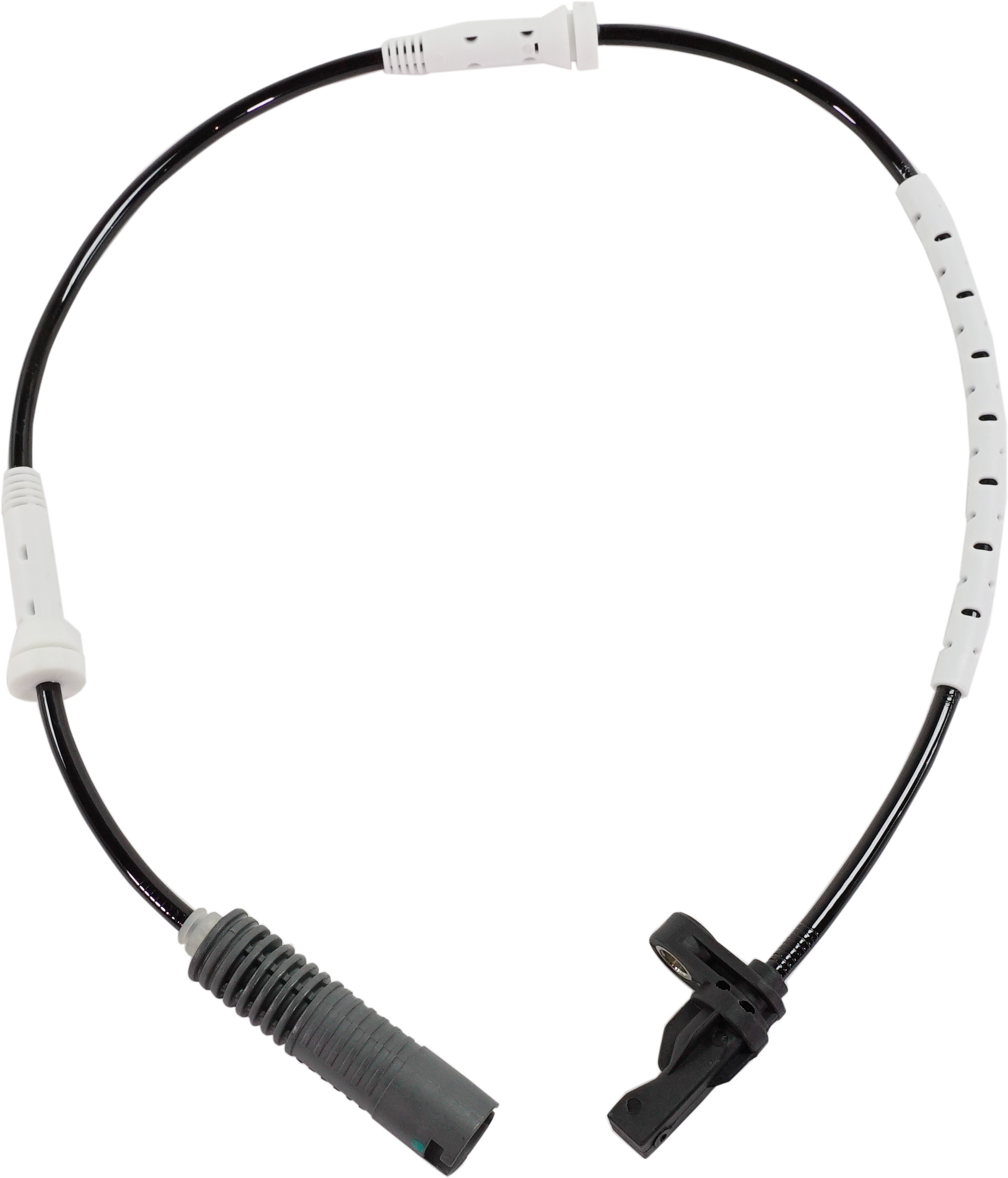 AM 3 SERIES 06-13-1 SERIES 08-12 FRONT ABS SPEED SENSOR RH=LH 2 Male Terminals Blade Type SKU REPB310822 OEM 71542-531140-844146-2411050-01