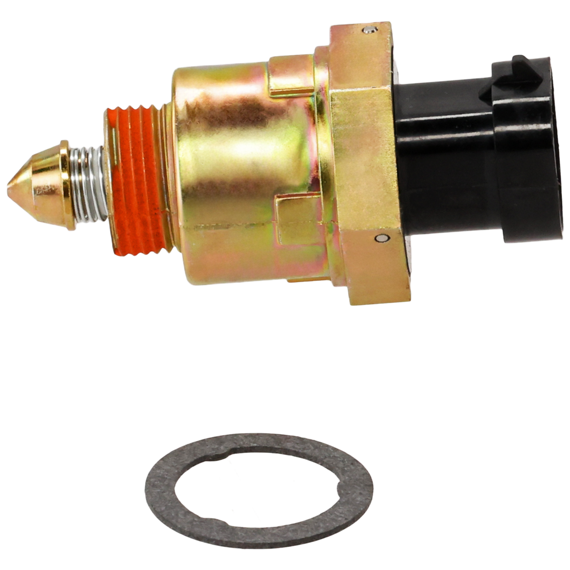 AM SKYHAWK 82-86 P30-87-97 IDLE CONTROL VALVE w 4 Prong Bullet Male Terminal SKU REPB313201 OEM 8437-8440-21738-76002-150103-2