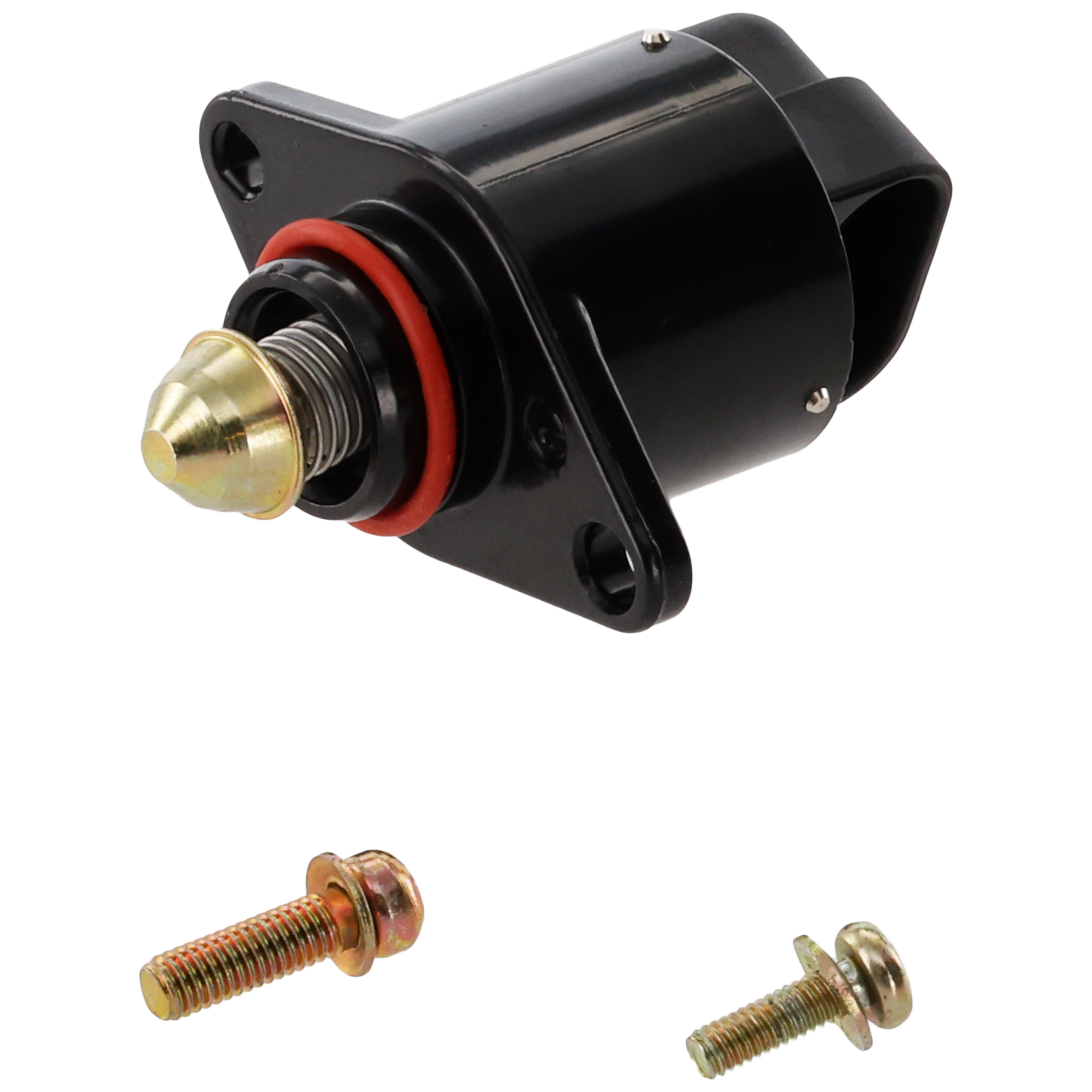 AM CENTURY 86-05 IDLE CONTROL VALVE w 4 Prong Blade Male Terminal and 2 Mounting Holes SKU REPB313205 OEM 7489-8442-21755-31755-76033-15