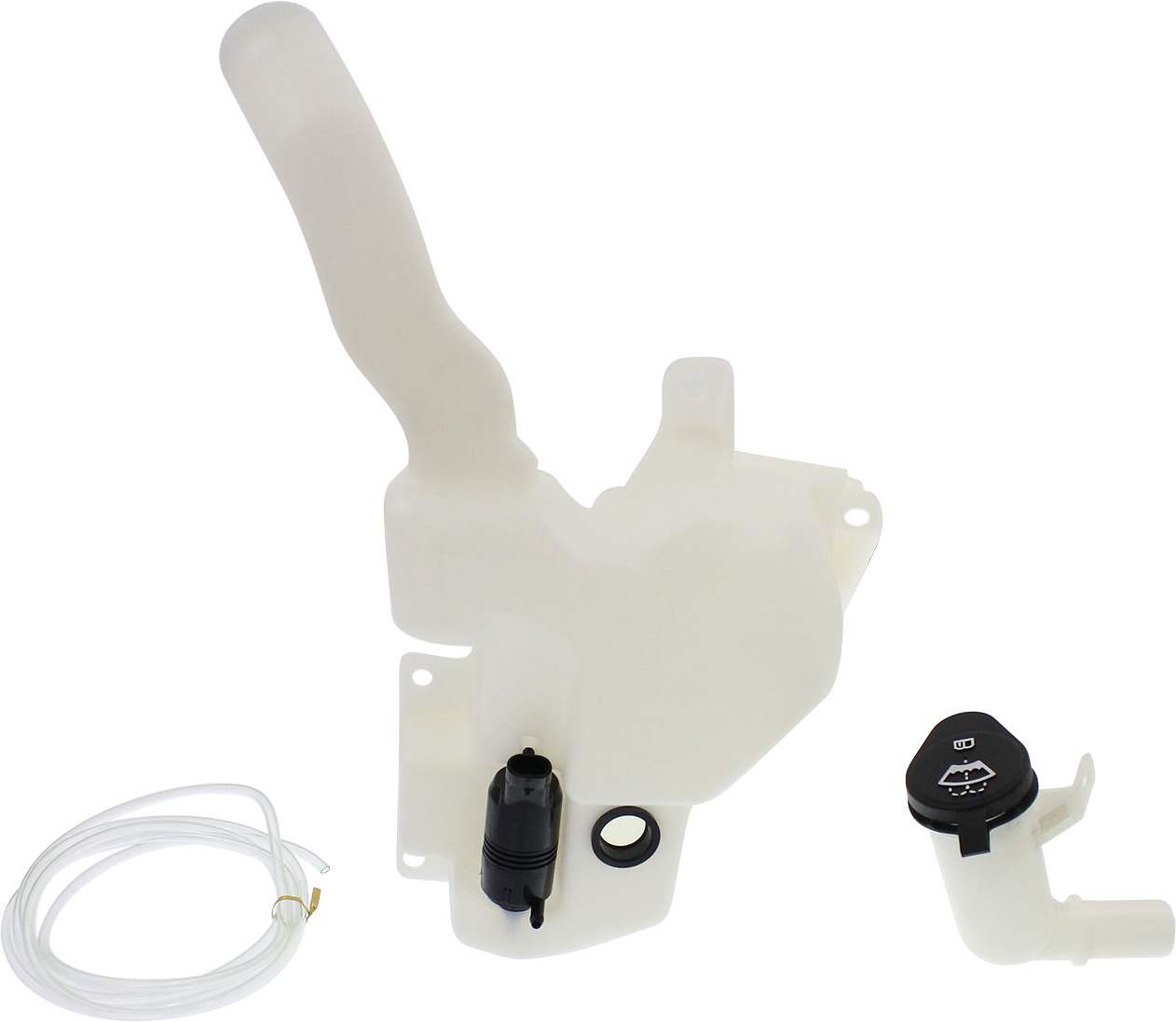 AM CENTURY 98-05 REGAL 98-04 WASHER RESERVOIR Assy w Pump and Cap SKU REPB370507 Partslink GM1288143 OEM 88958392 PFM