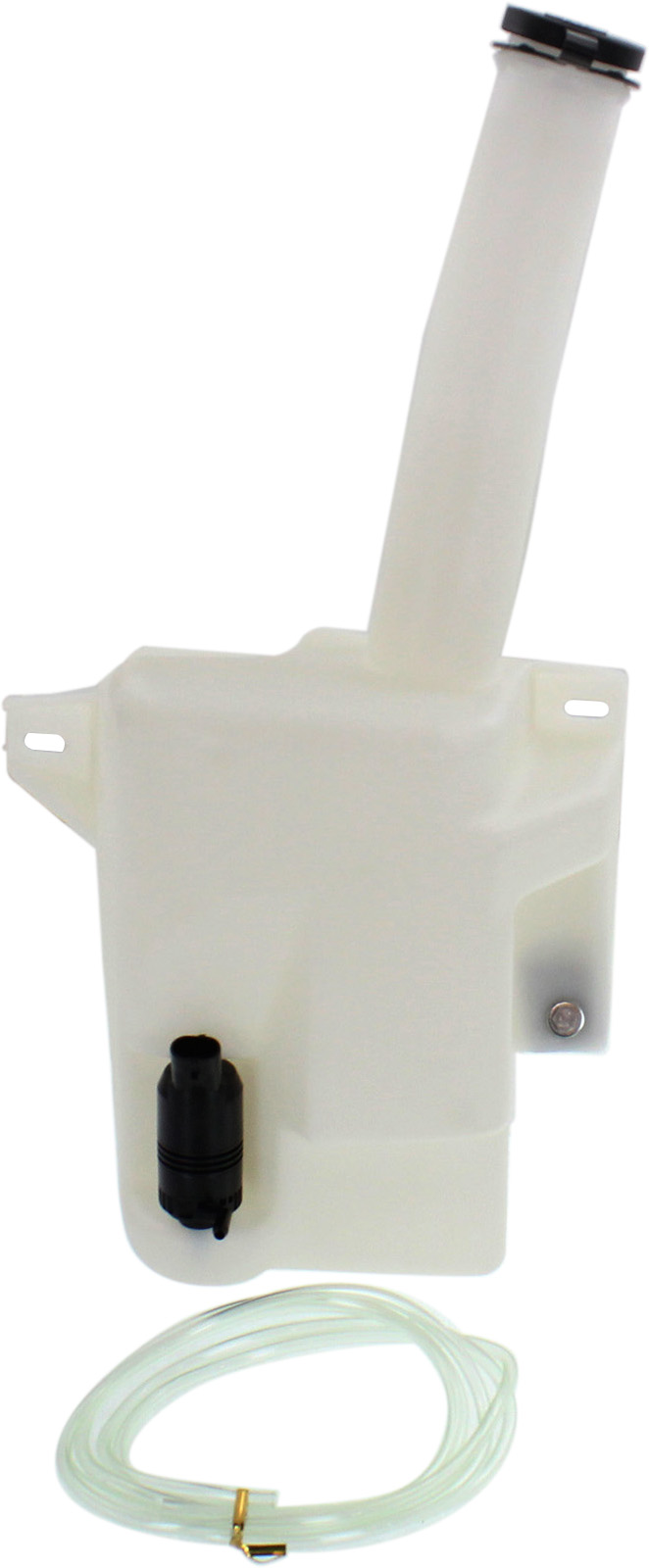 AM LESABRE 00-05 WASHER RESERVOIR Assy w Pump and Cap w o Sensor Hole SKU REPB370508 Partslink GM1288173 OEM 12487600 PFM