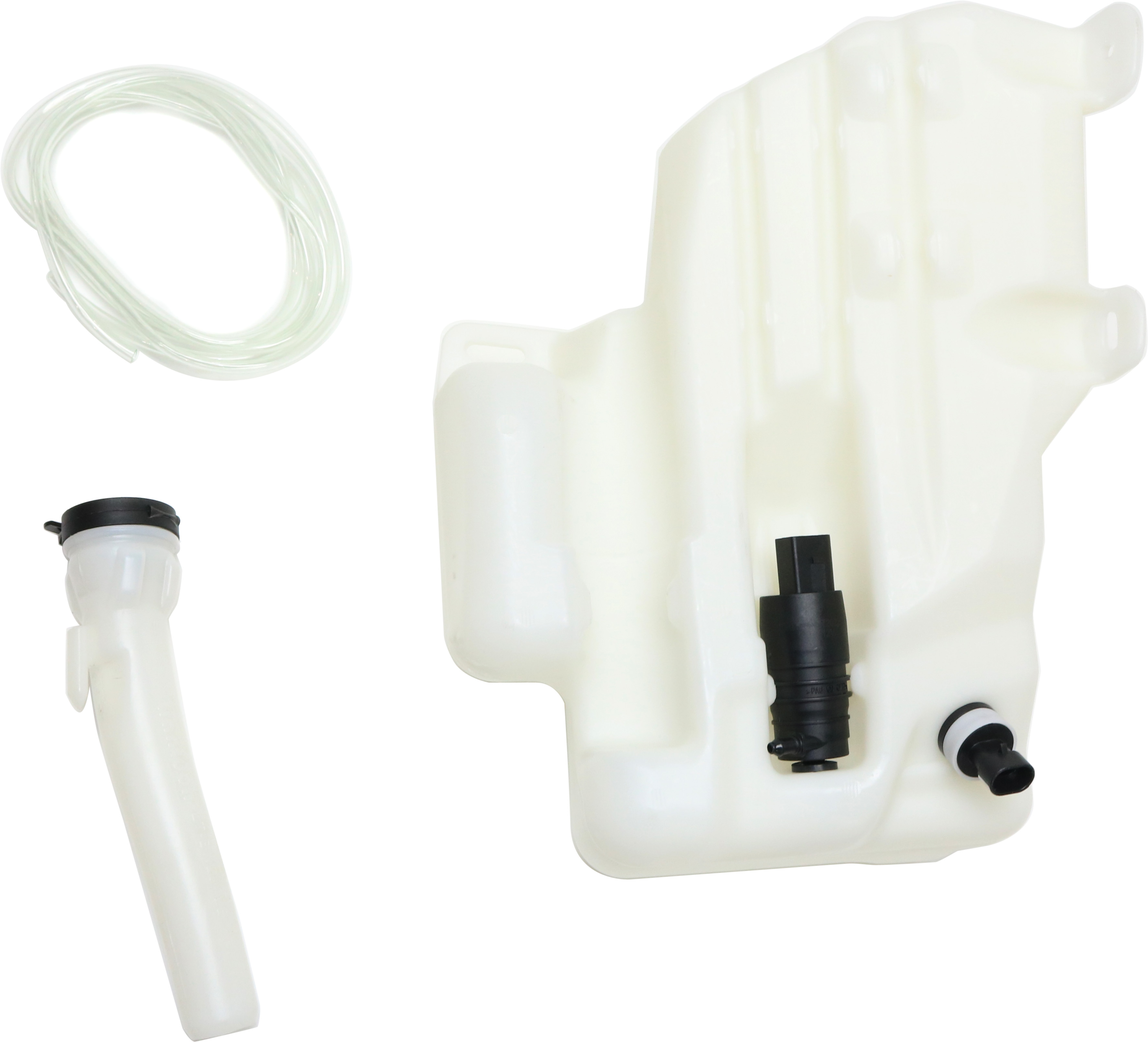 AM LACROSSE 10-16 IMPALA 14-20 IMPALA ECO 14-14 WASHER RESERVOIR Assy w Cap Pump Inlet and Snsr SKU REPB370512 Partslink GM1288213 OEM 13311008 PFM