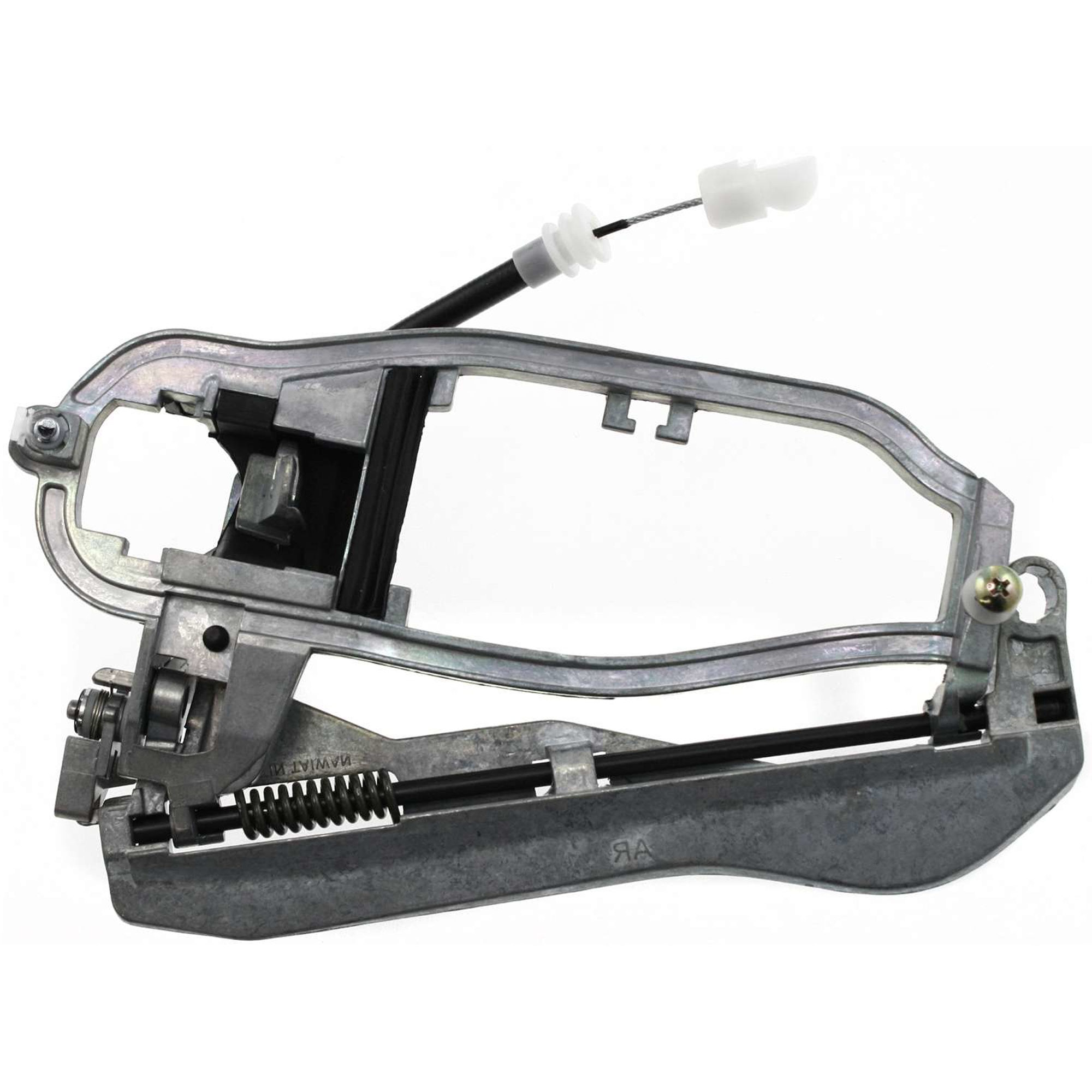 AM X5-00-06 FRONT EXTERIOR DOOR HANDLE LH Unfinished With Carrier and Cable Without Button Cover SKU REPB462102 Partslink BM1310104 OEM 51218243615