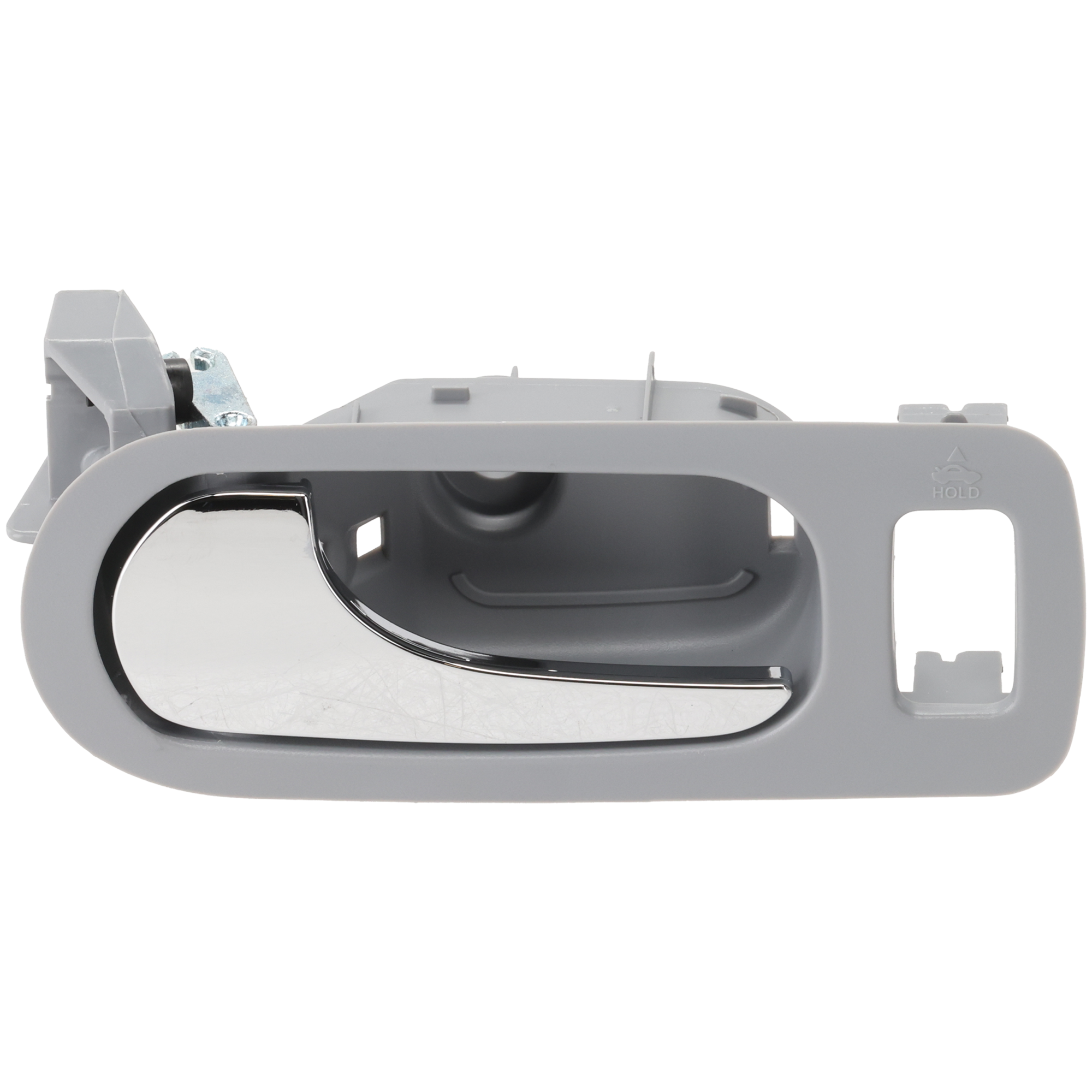 AM ALLURE LACROSSE 05-09 FRONT INTERIOR DOOR HANDLE LH Light gray bezel Titanium w chrome lever w Door Lock Hole SKU REPB462158 Partslink GM1352161 OEM 15779701